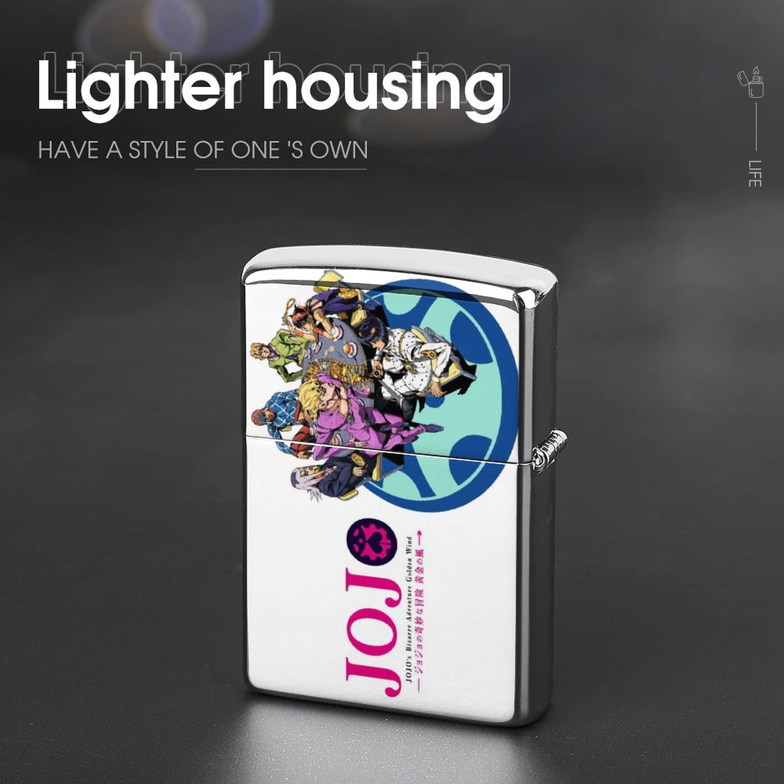 Amazon.co.jp: Jojoジョジョの奇妙な冒険ZIPPO ジッポー ジッポー兼用