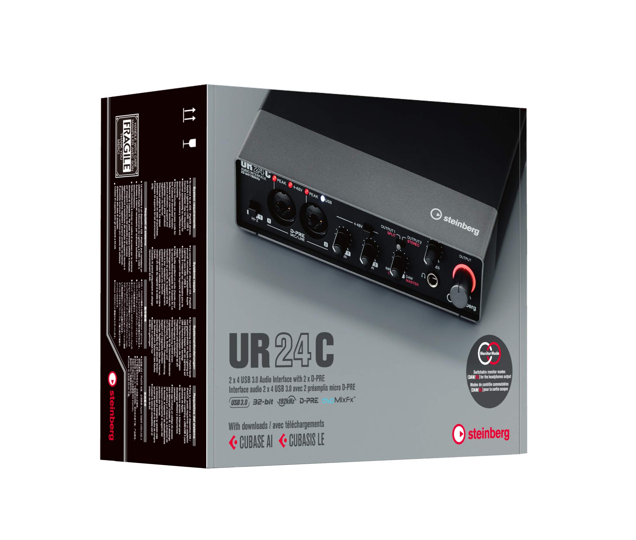 Amazon.co.jp: Steinberg UR24C USB 3.0 Audio Interface : Musical