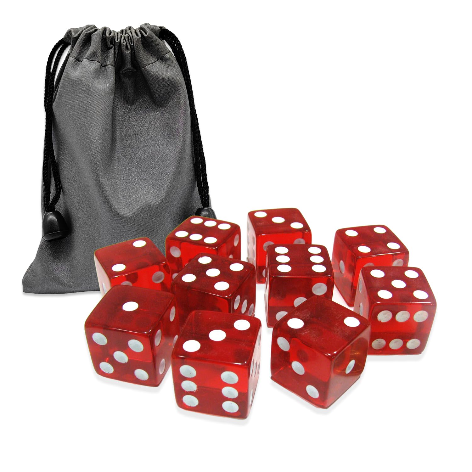 Amazon.com: Bluemoona 10 Pcs 19mm 6 Sided Dice D6 RPG D&D Game