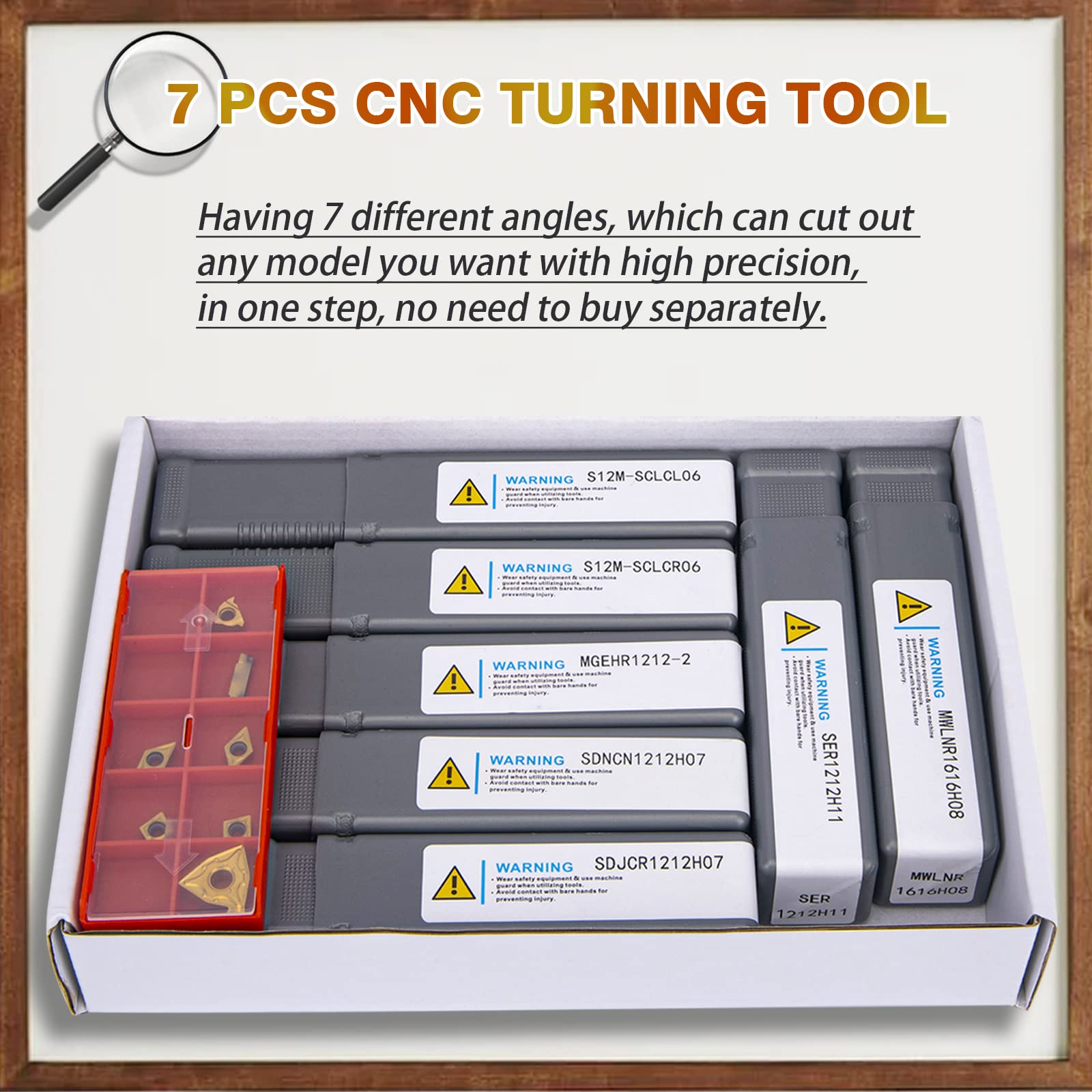 Amazon.co.jp: インデックス可能旋盤旋盤ツール 1/2インチシャンク金属