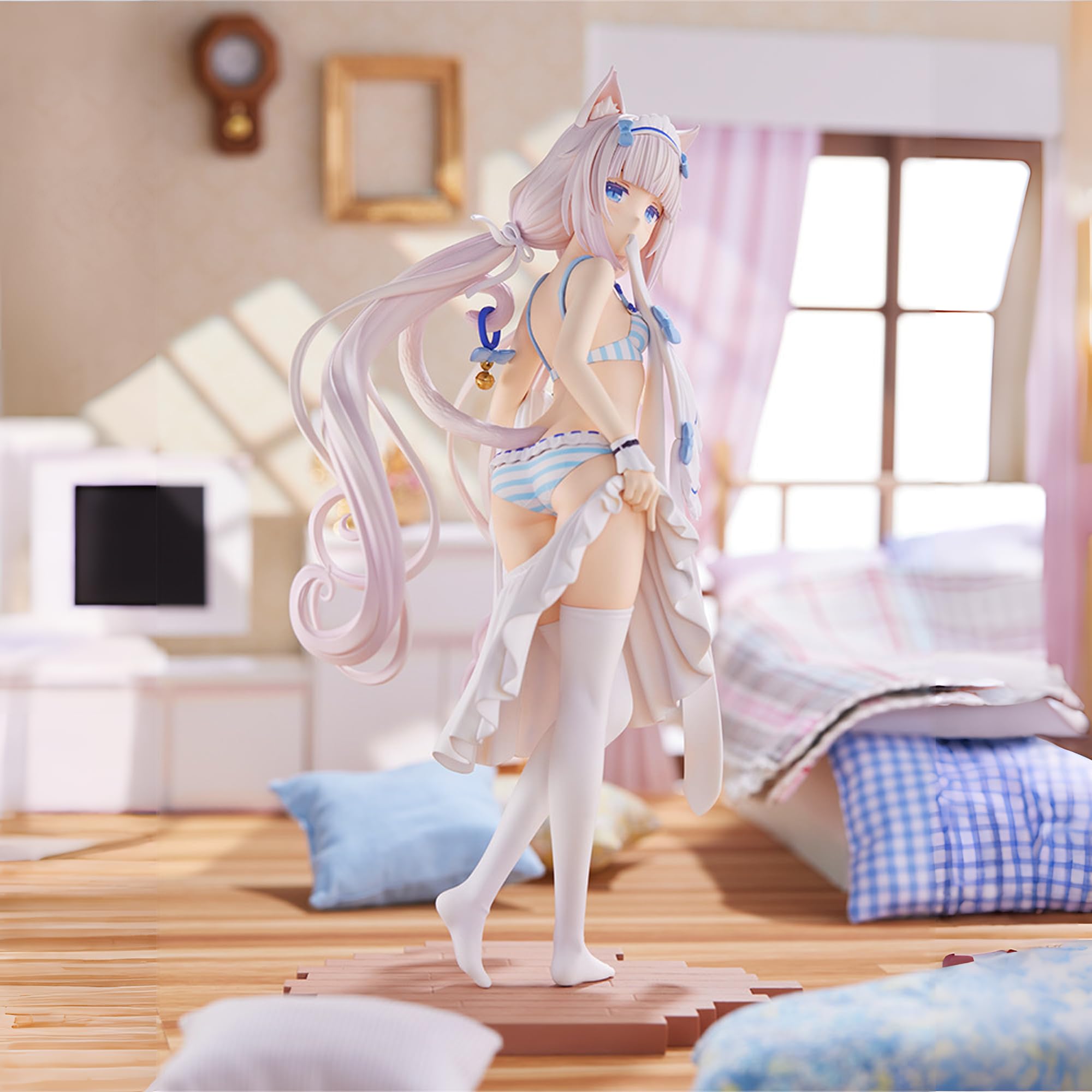 Amazon.co.jp: AAGWW ネコぱら バニラ ショコラ メイド水着版 塗装済み