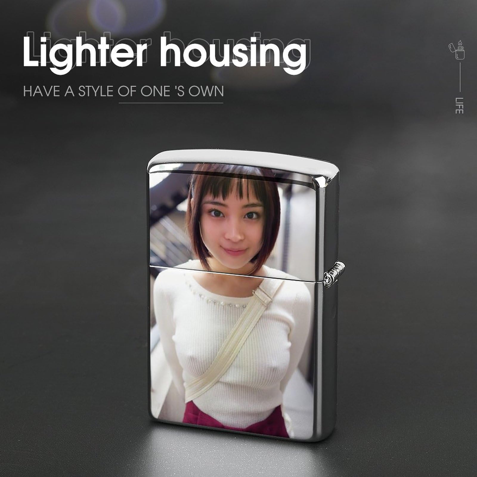 Amazon.co.jp: 広瀬 すずジッポライターカバー ジッポー兼用ケース