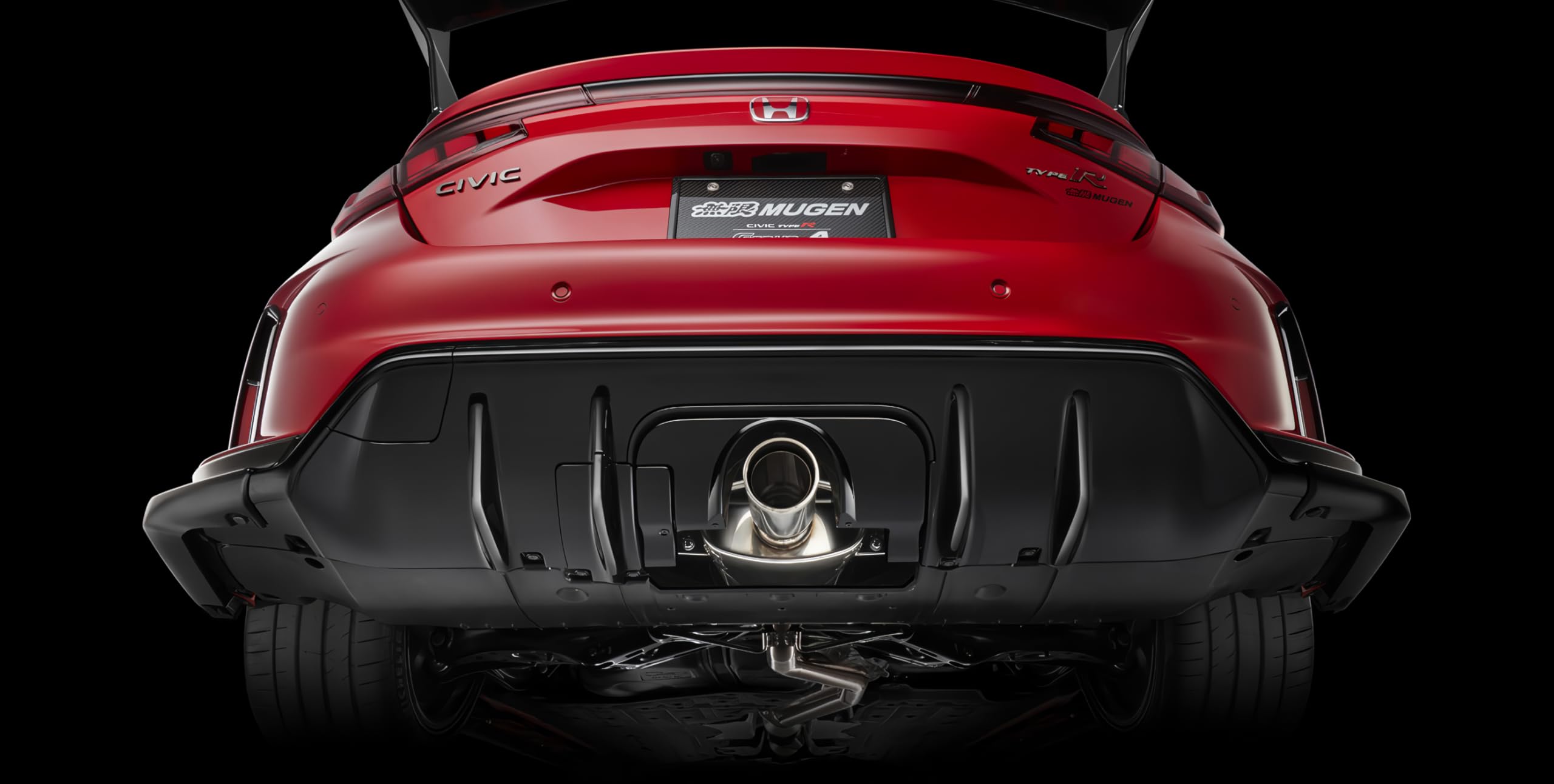 Amazon | 無限(Mugen)【スポーツエキゾーストシステム】 CIVIC TYPE R