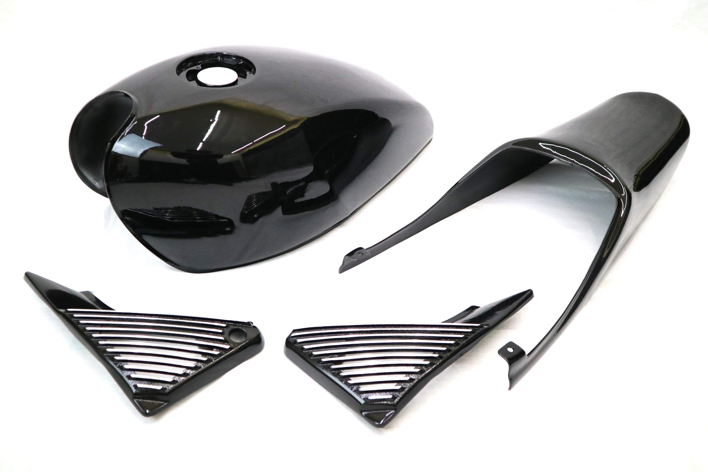 Amazon | ゼファー400 外装セット 黒 タンク アルフィン サイド