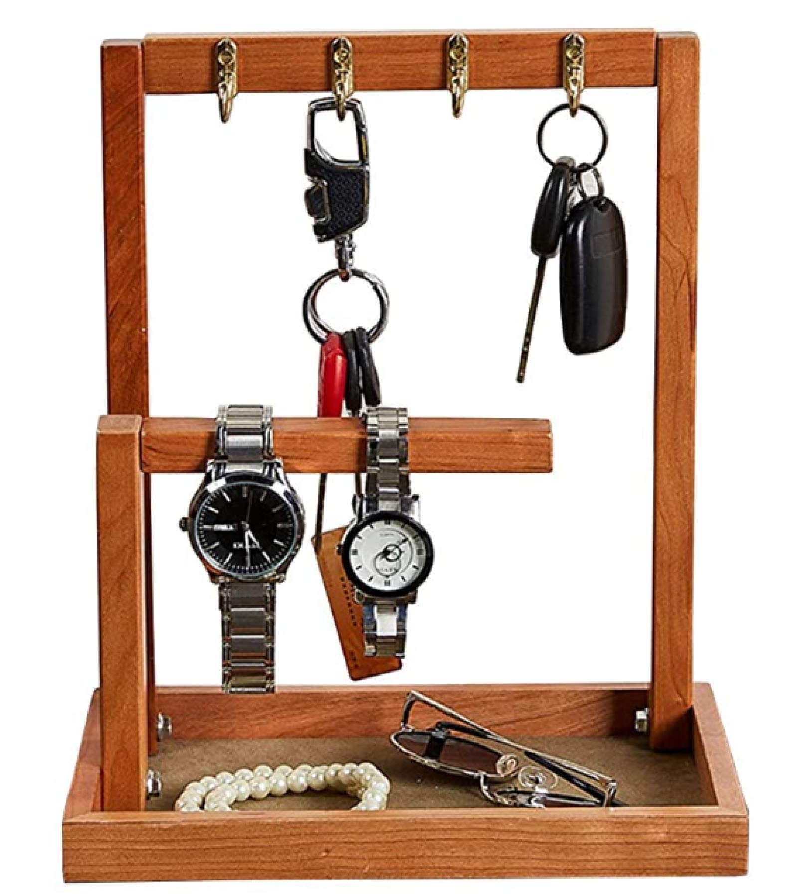 Amazon.co.jp: 鍵スタンド 鍵置き 玄関収納 木製 キー置き 鍵ホルダー