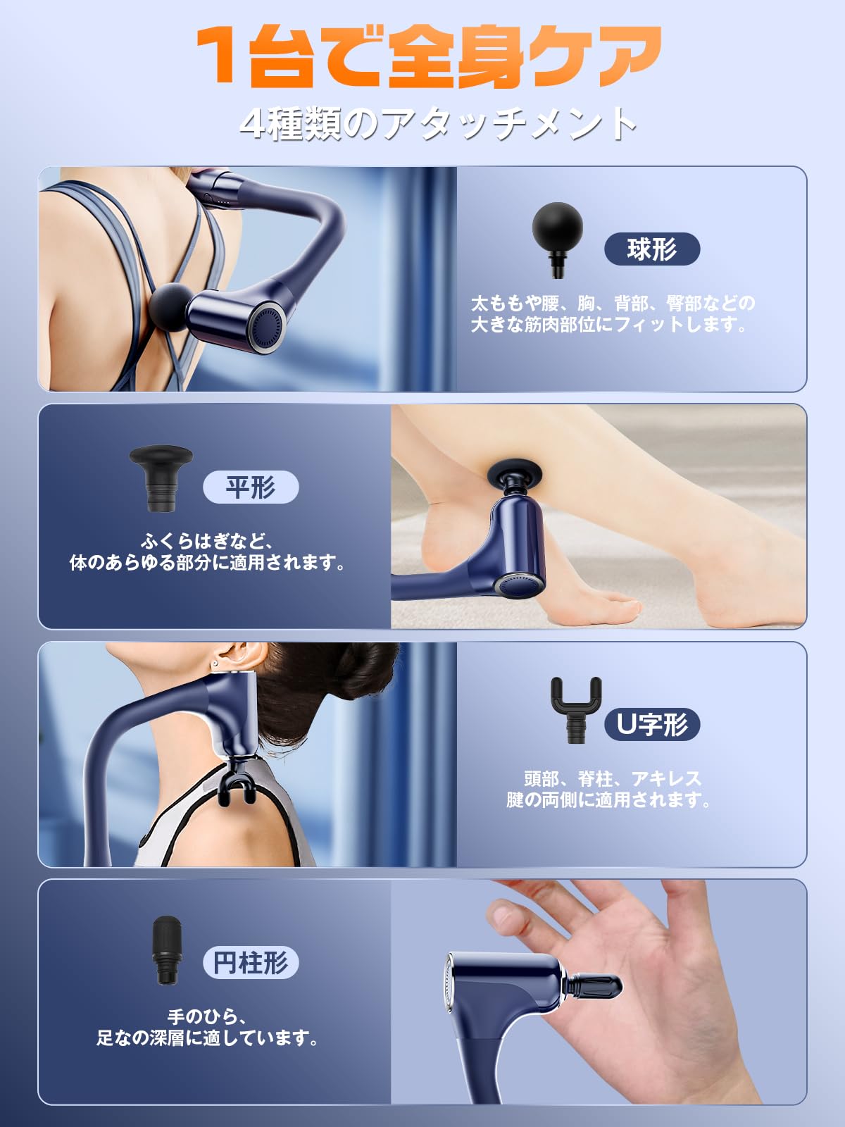 Amazon | (最強の筋膜リリースガン 極限の全身解放) ハンディガン