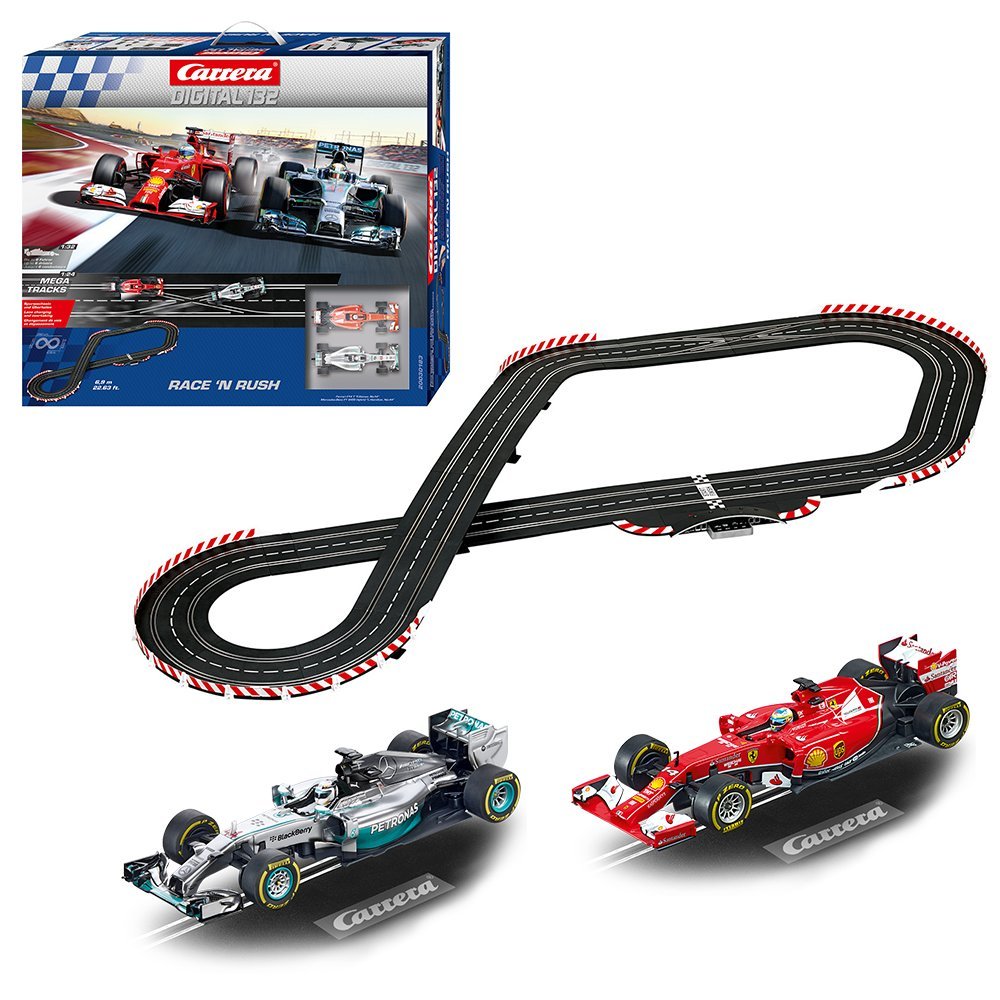 Amazon | 京商 1/32 スロットカー カレラ Digital132 Race'n Rush SET