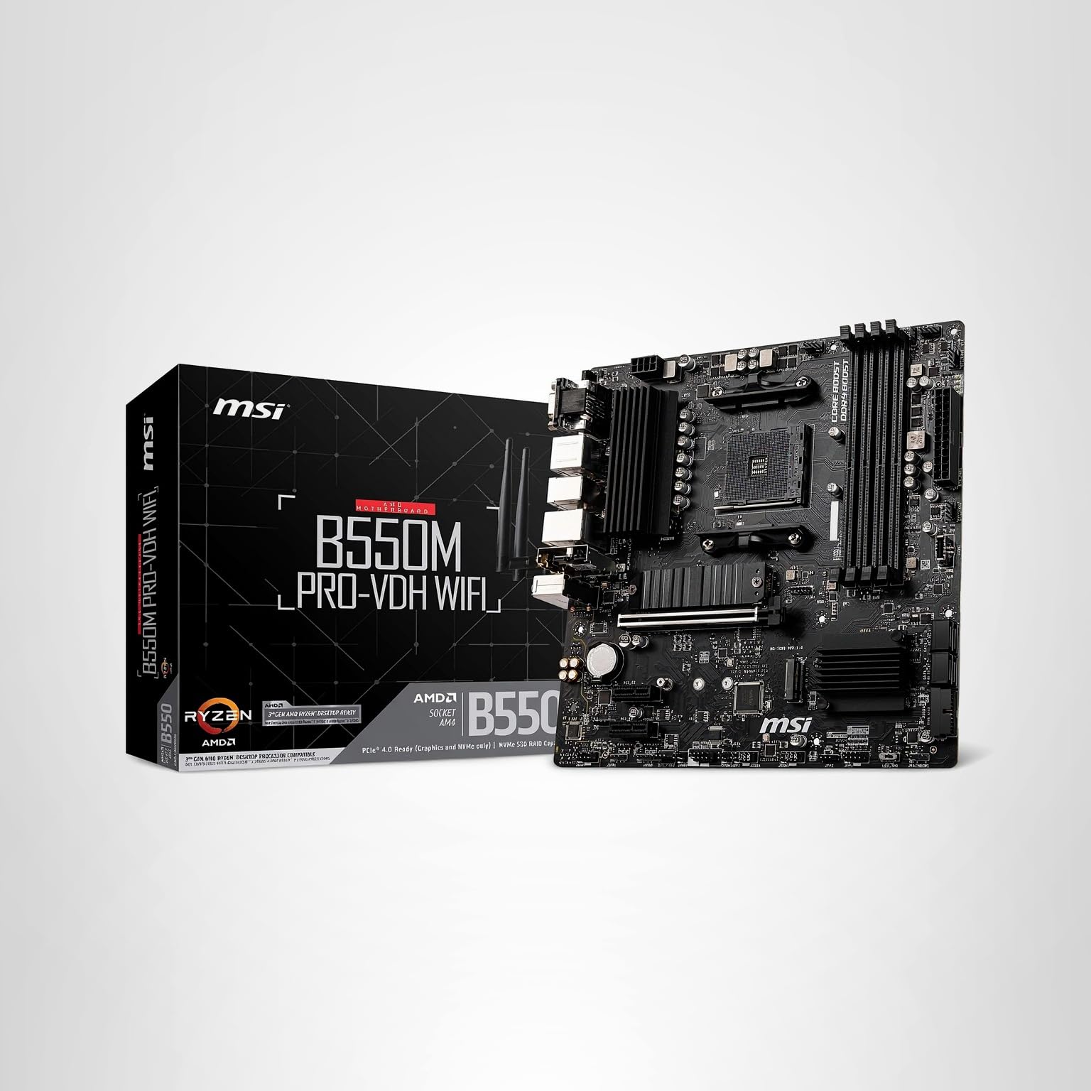 Amazon.com: MSI B550M PRO-VDH WiFi ProSeries Motherboard (AMD