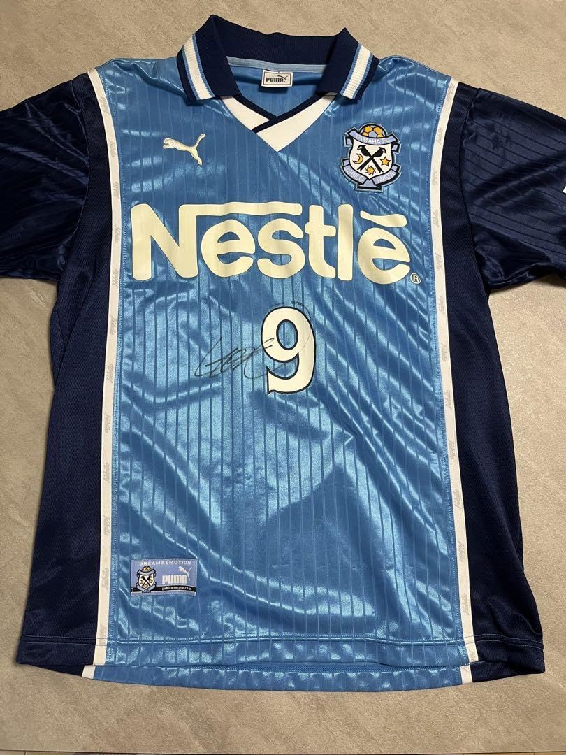 プーマジュビロ磐田ユニフォーム98/99中山雅史他サイン入￼ 【公式通販】