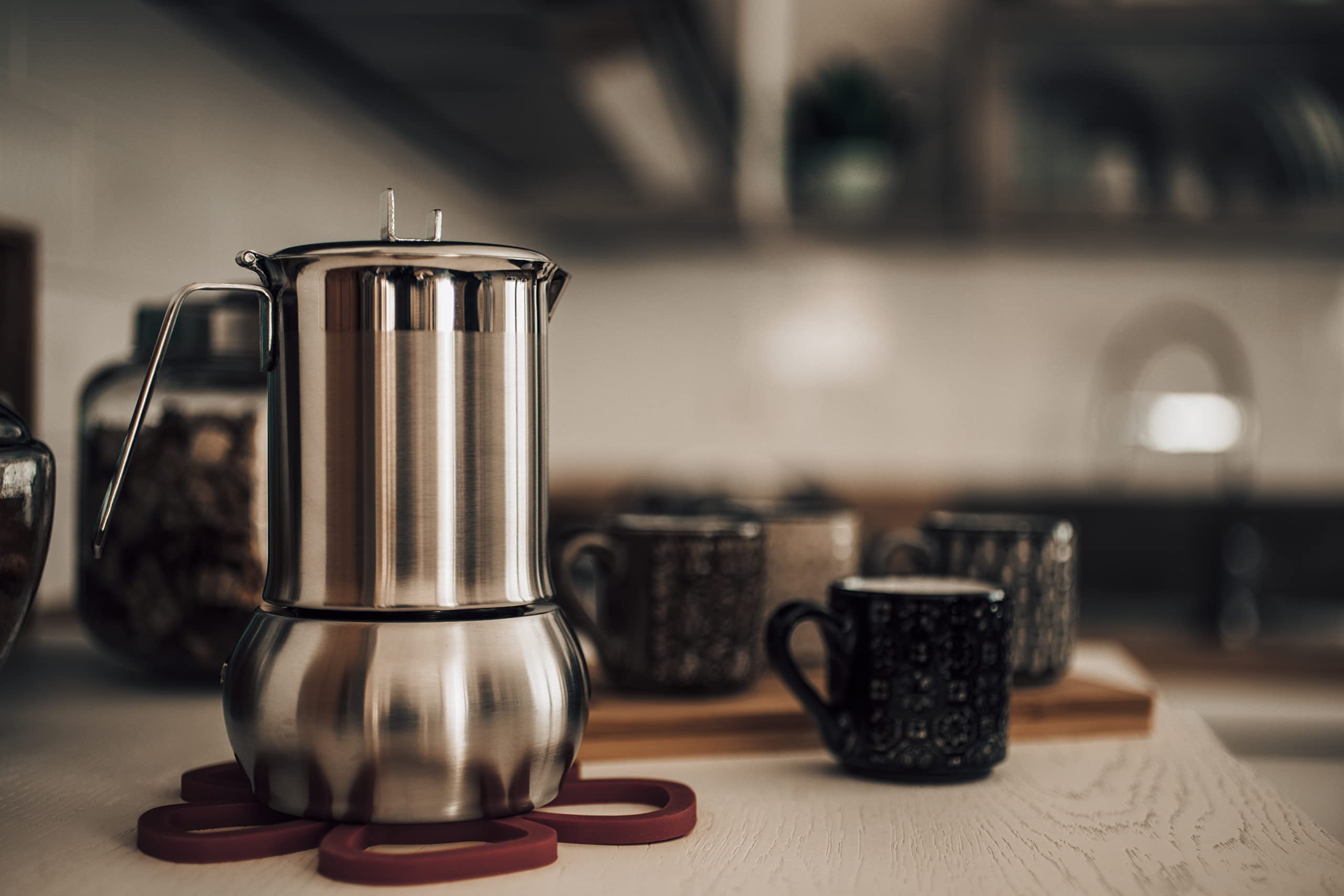 Amazon｜Barazzoni(バラゾーニ) IH/直火エスプレッソメーカー