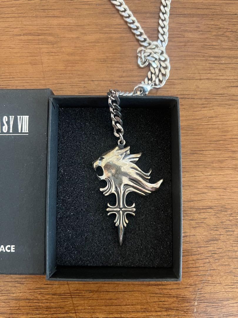 ファイナルファンタジー8 ライオンハート シルバーネックレス
