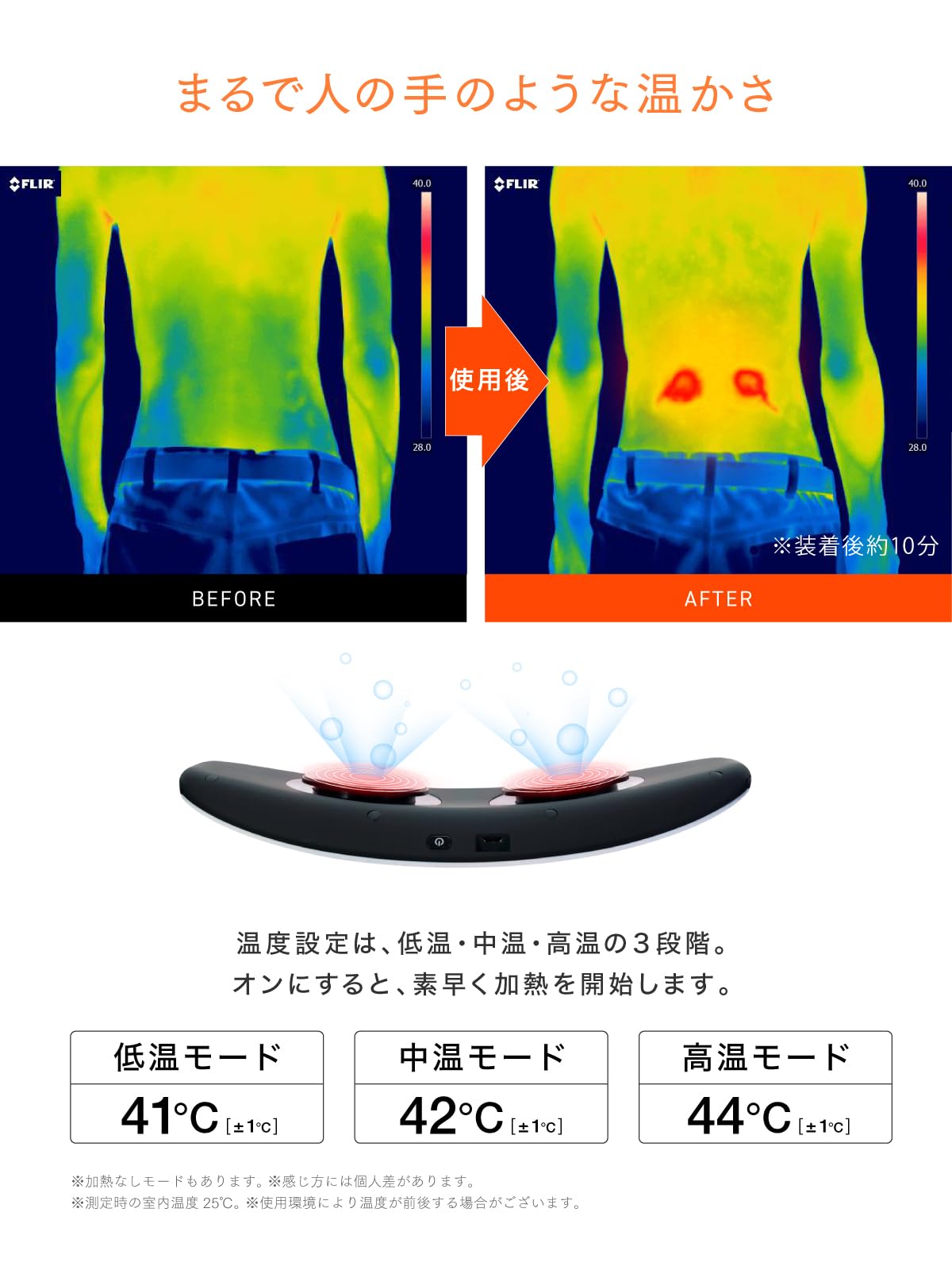Amazon | MYTREX マイトレックス EMS HEAT STRETCH 腰 温め グッズ