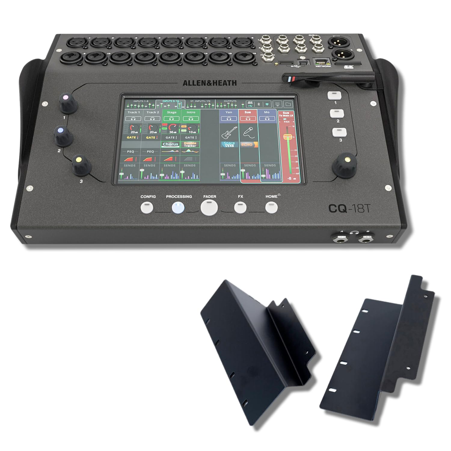 Amazon.com: Allen & Heath CQ-18T 16-Channel Digital Mixer with