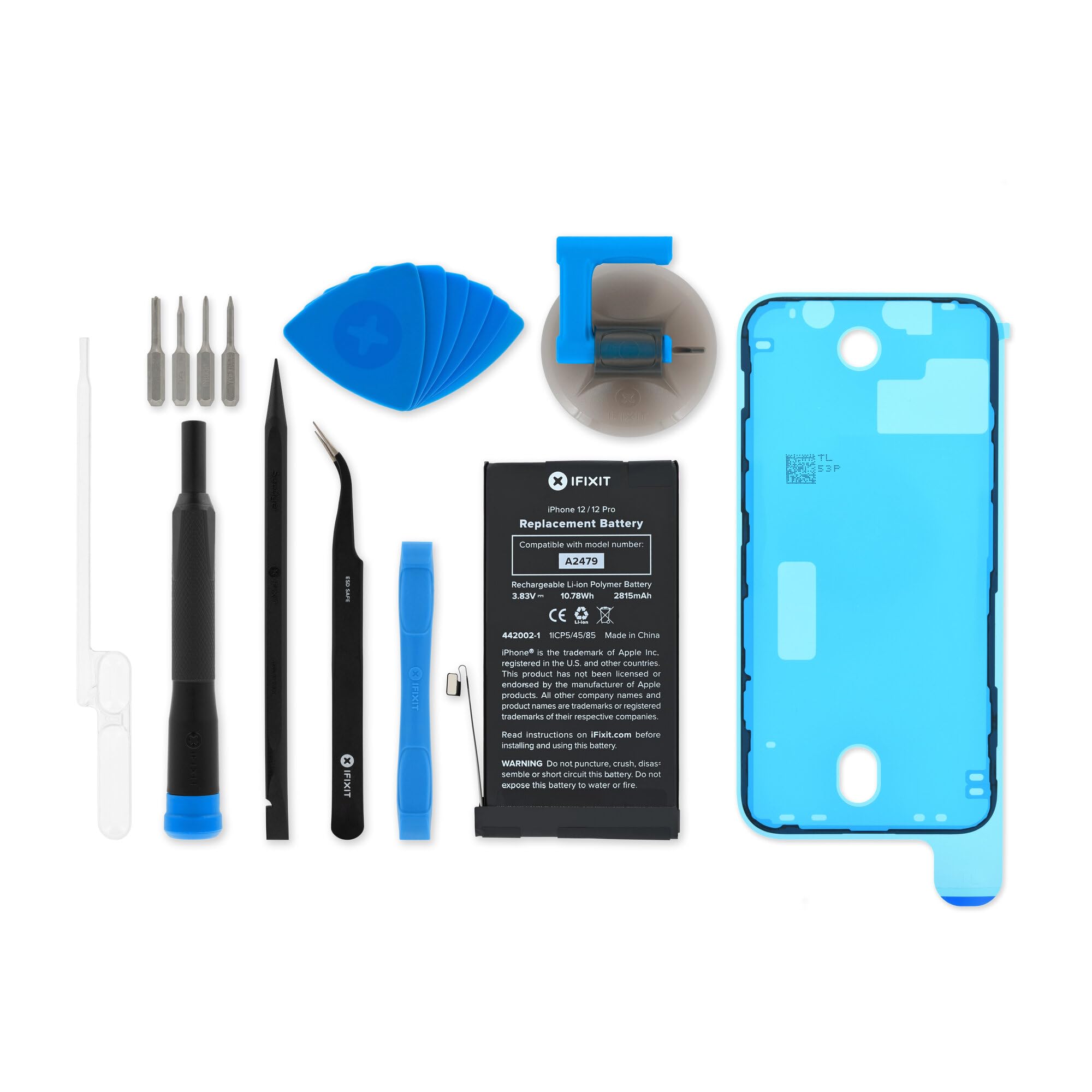 Amazon.com: iFixit Battery Compatible with iPhone 12 and 12 Pro