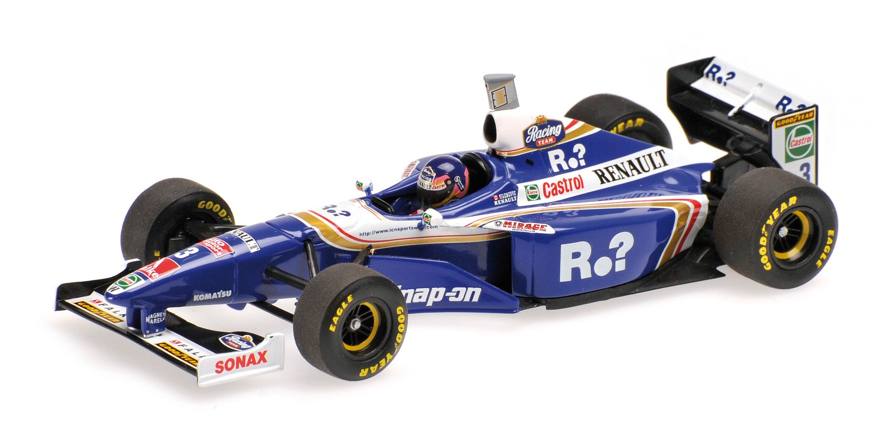 ミニチャンプスF1 1/43 WILLIAMS FW18、FW19 デカール付