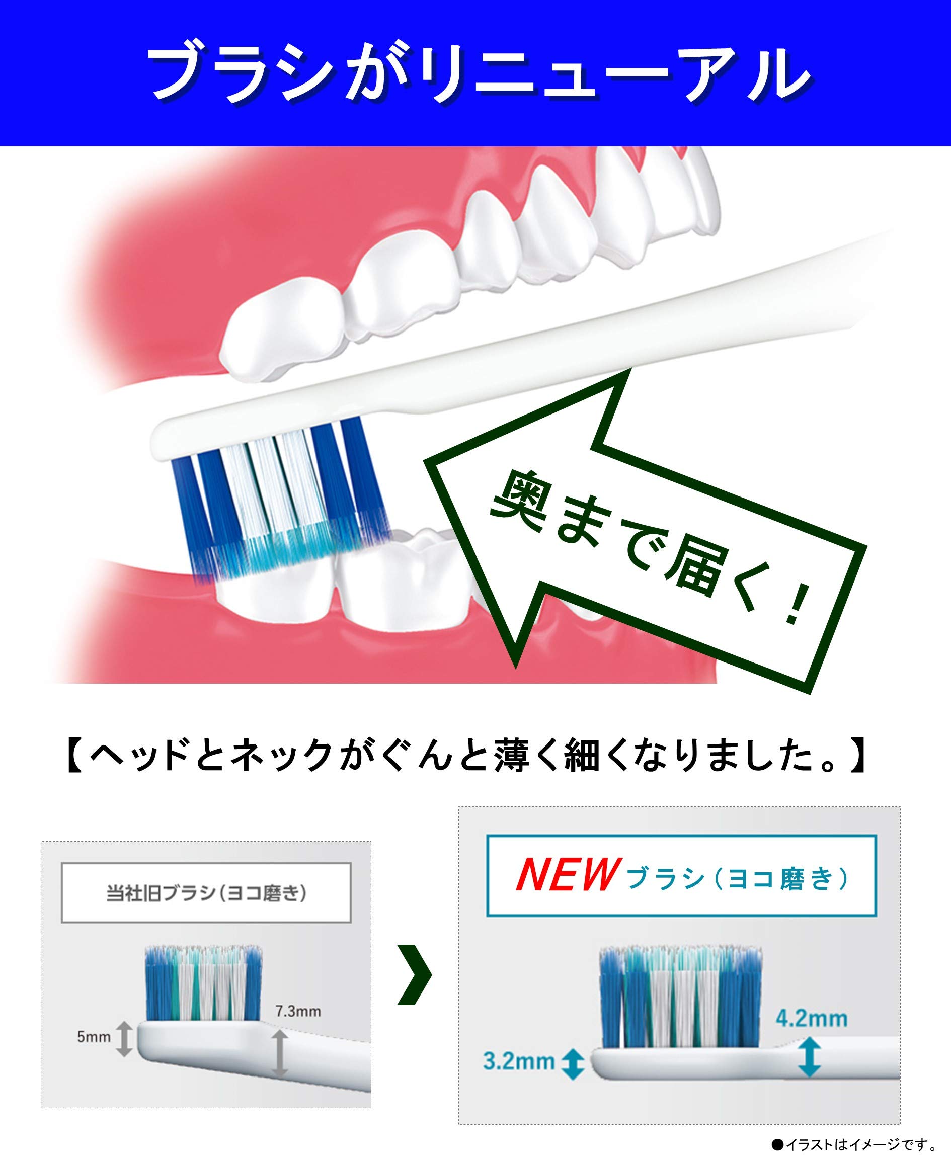 Amazon | パナソニック 電動歯ブラシ ドルツ 青 EW-DL36-A