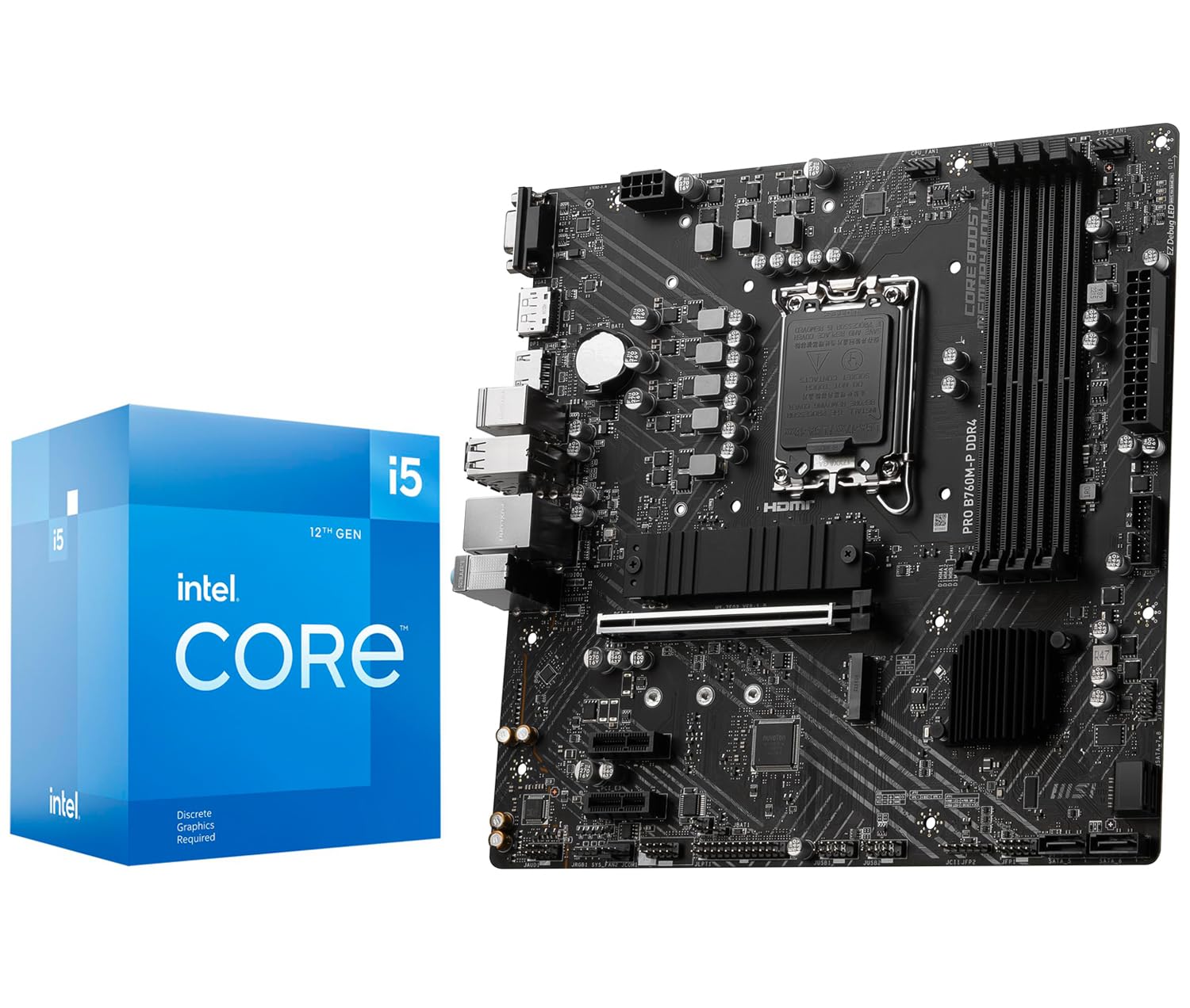 Amazon.com: Micro Center CPU Motherboard Intel Core i5-12400F 12th