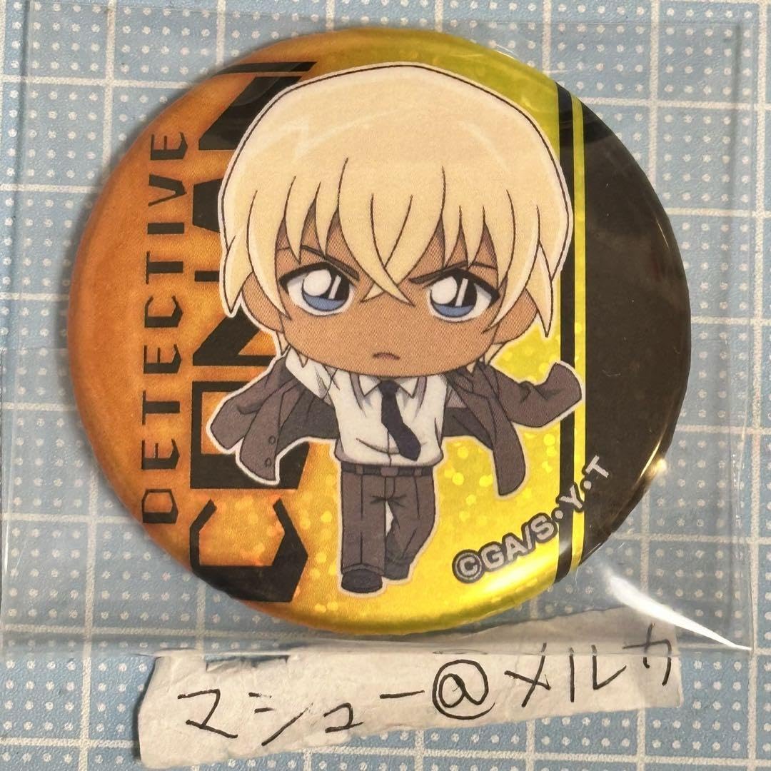 コナン トムス 缶バッジ レア ブレイクタイム 安室透 名探偵コナン