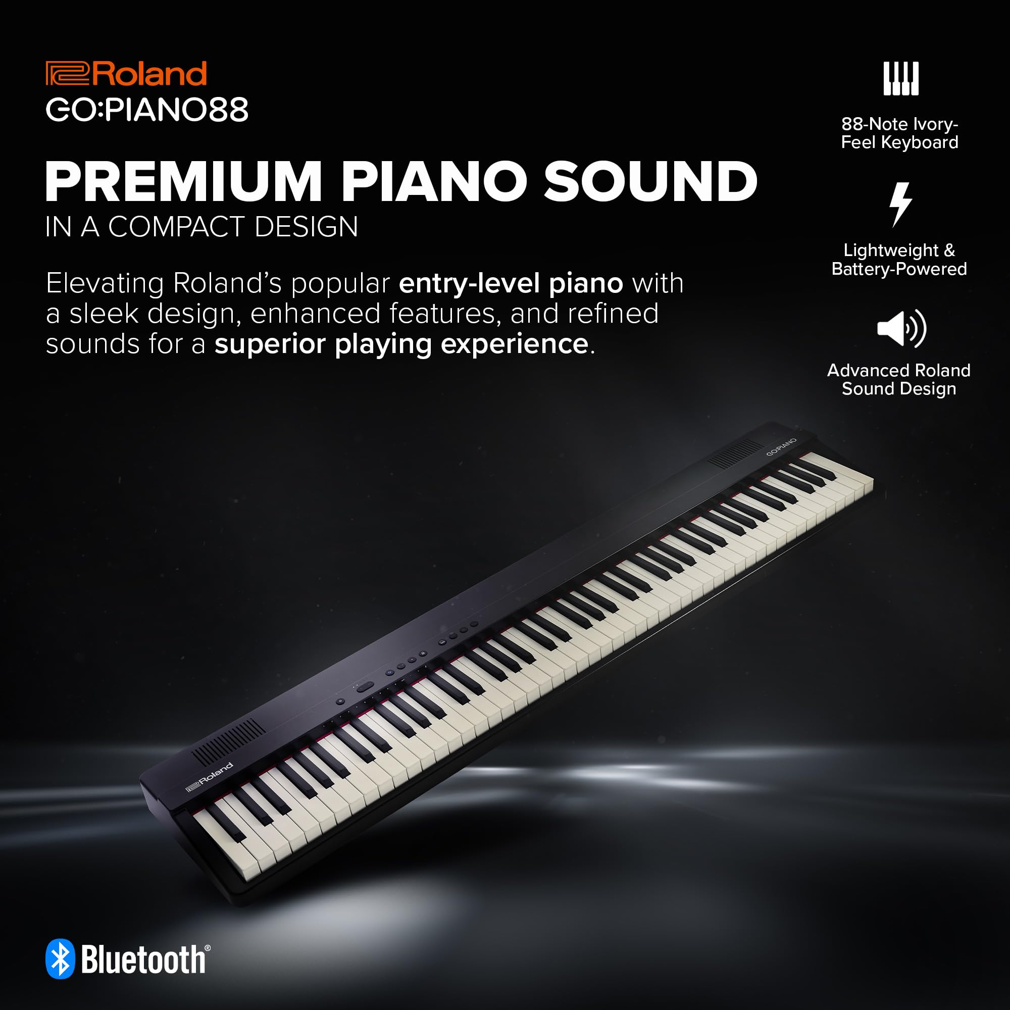 Amazon | ROLAND ローランド GO-88PX GO:PIANO88 Entry Keyboard Piano