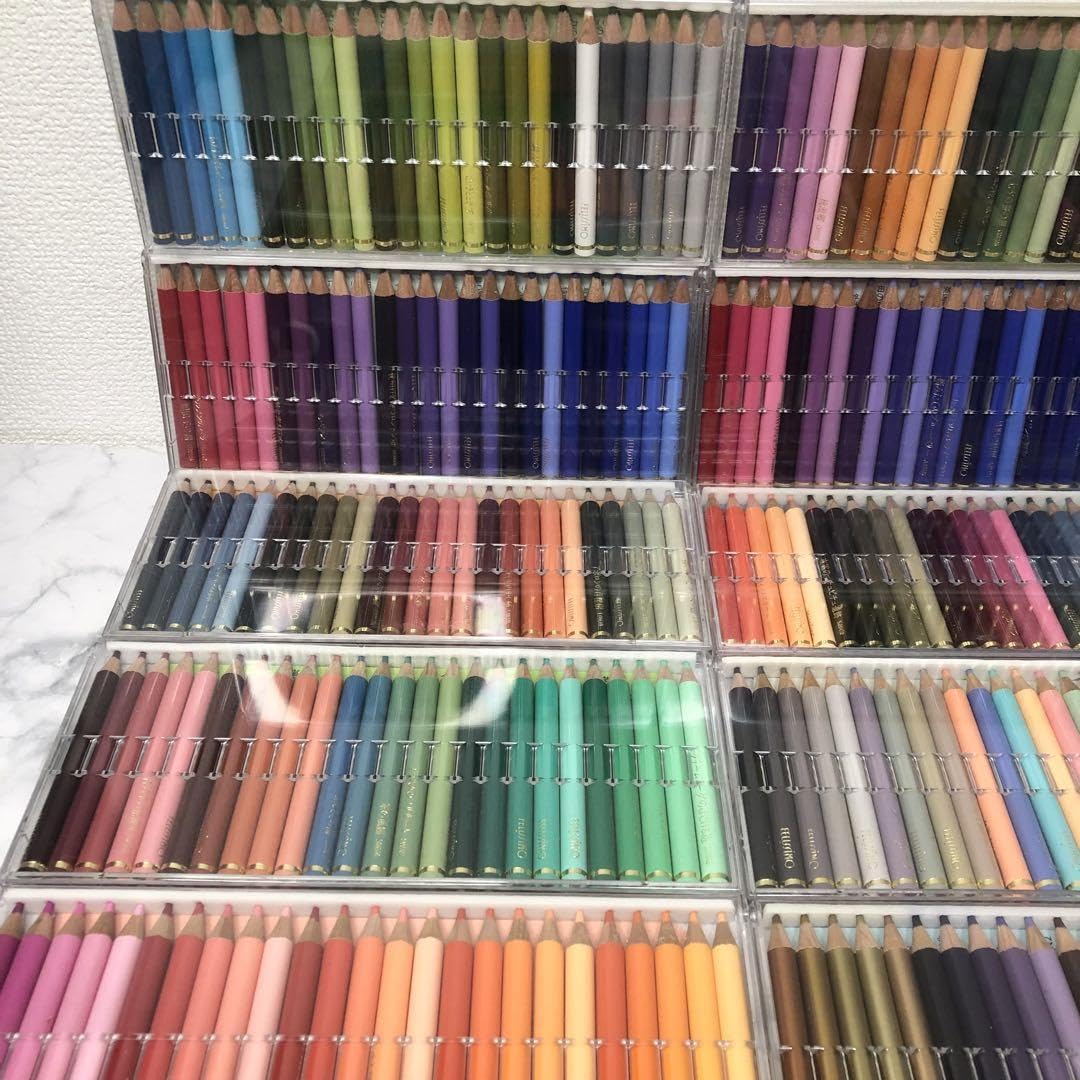 Amazon.co.jp: フェリシモ カラーミュージアム 色鉛筆 525色 500色+25