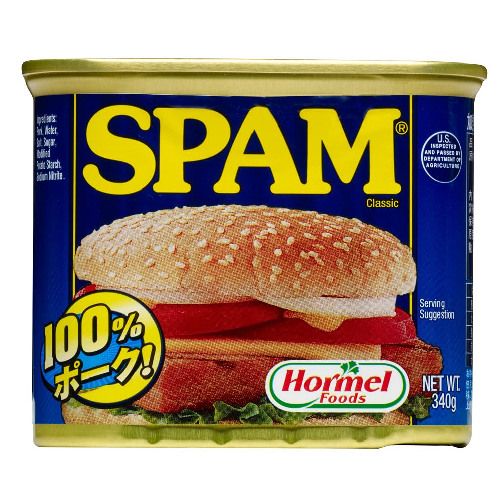Amazon.co.jp: ホーメル スパム レギュラーN 340g : 食品・飲料・お酒