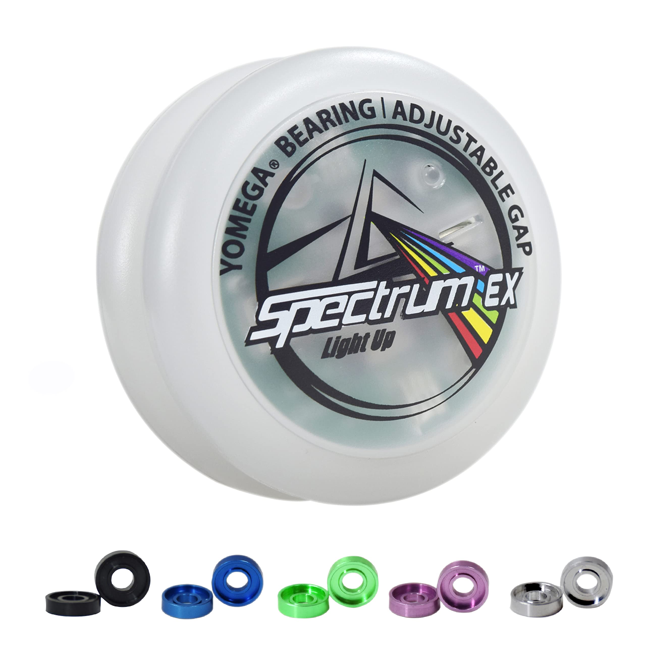Amazon.com: Yomega Spectrum EX-Lightup Bearing YoYo with 6 Colors