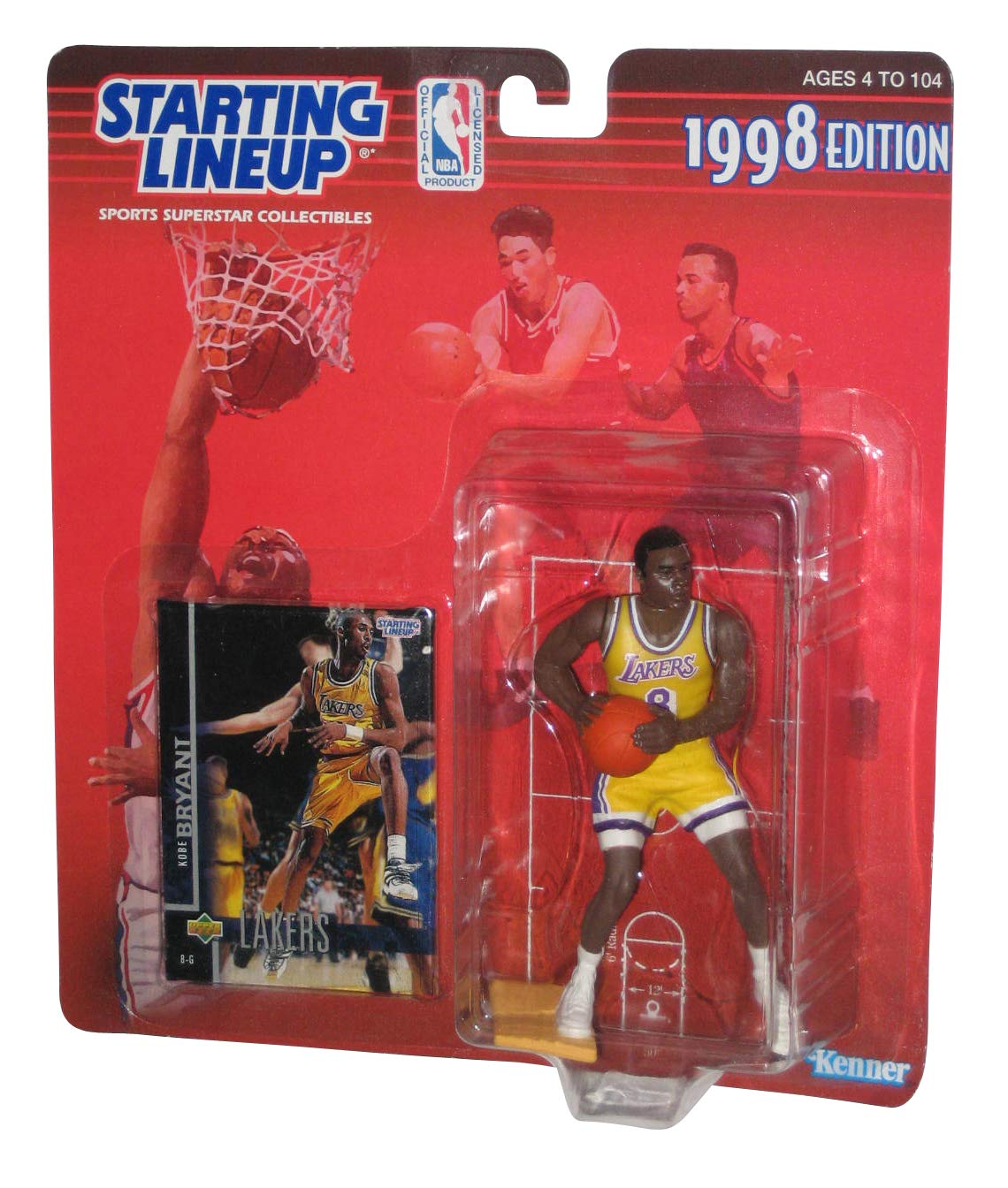Amazon.com: 1998 Kobe Bryant Starting lineup figure New unopened