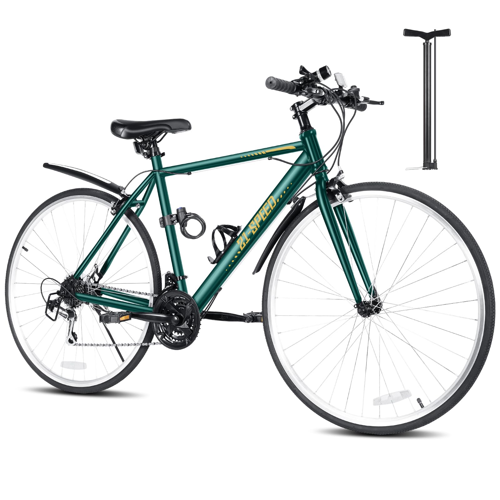 Amazon | Mixiu クロスバイク シマノ製21段変速 自転車 700C 27インチ