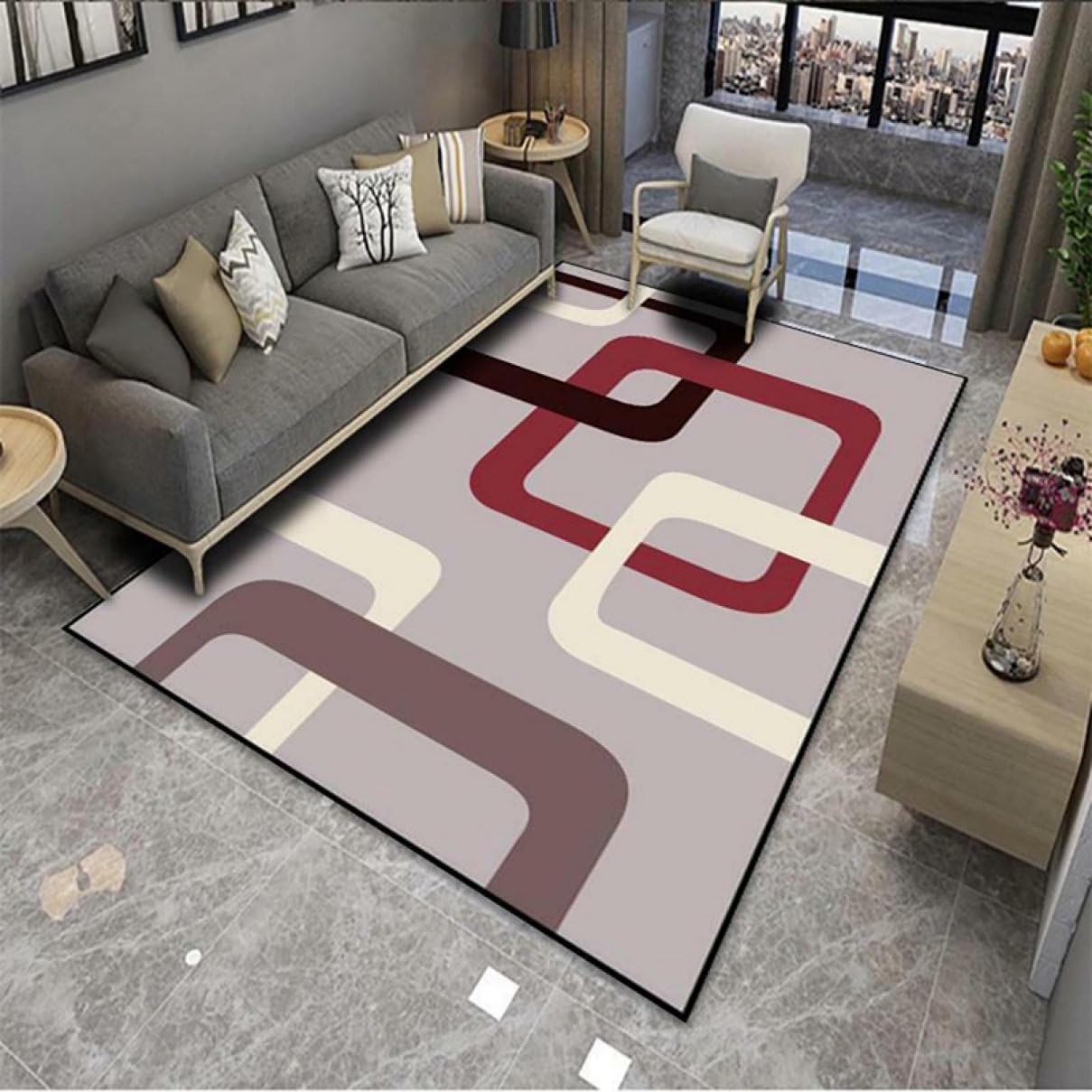 Amazon | [WTXTF] ラグ ヴィンテージ風 160*230 ペルシャ絨毯風