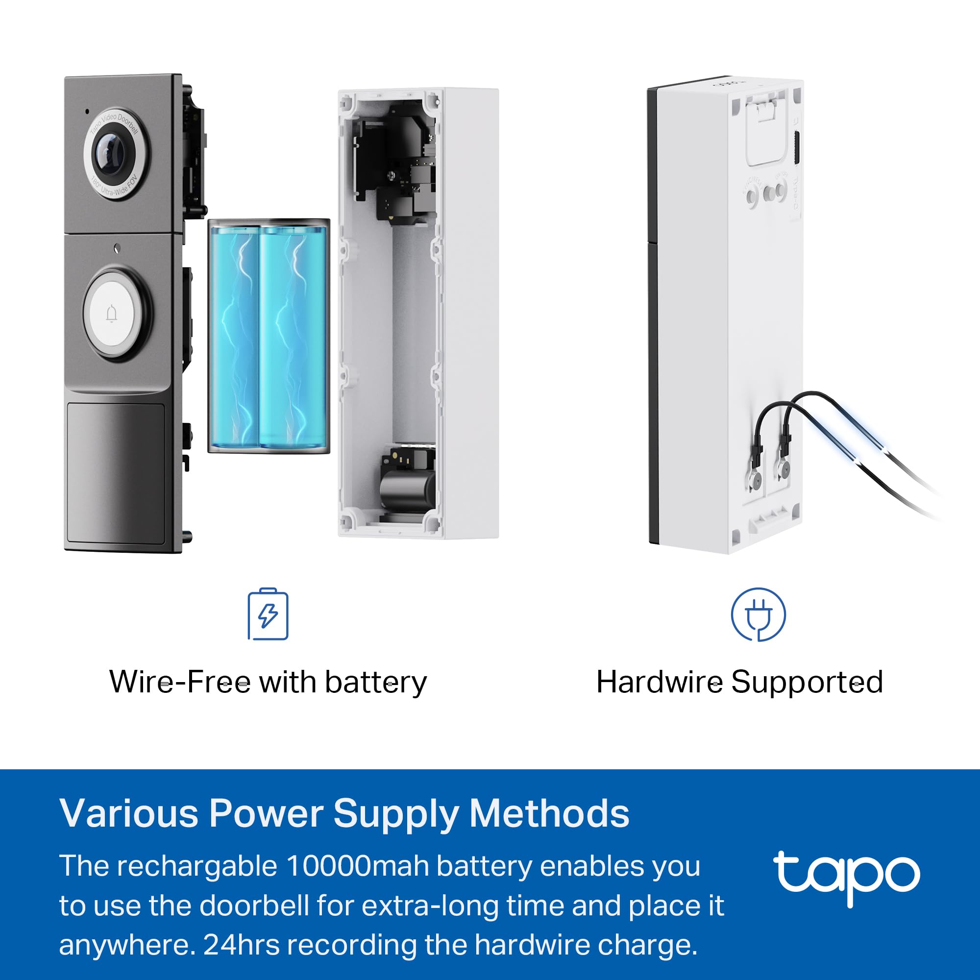 Amazon.co.jp: TP-LINK カメラ付きスマートドアホンキット Tapo D235