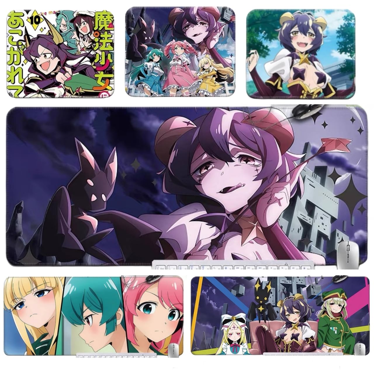 Amazon.co.jp: Senyah 魔法少女にあこがれて マウスパッド グッズ 柊舞