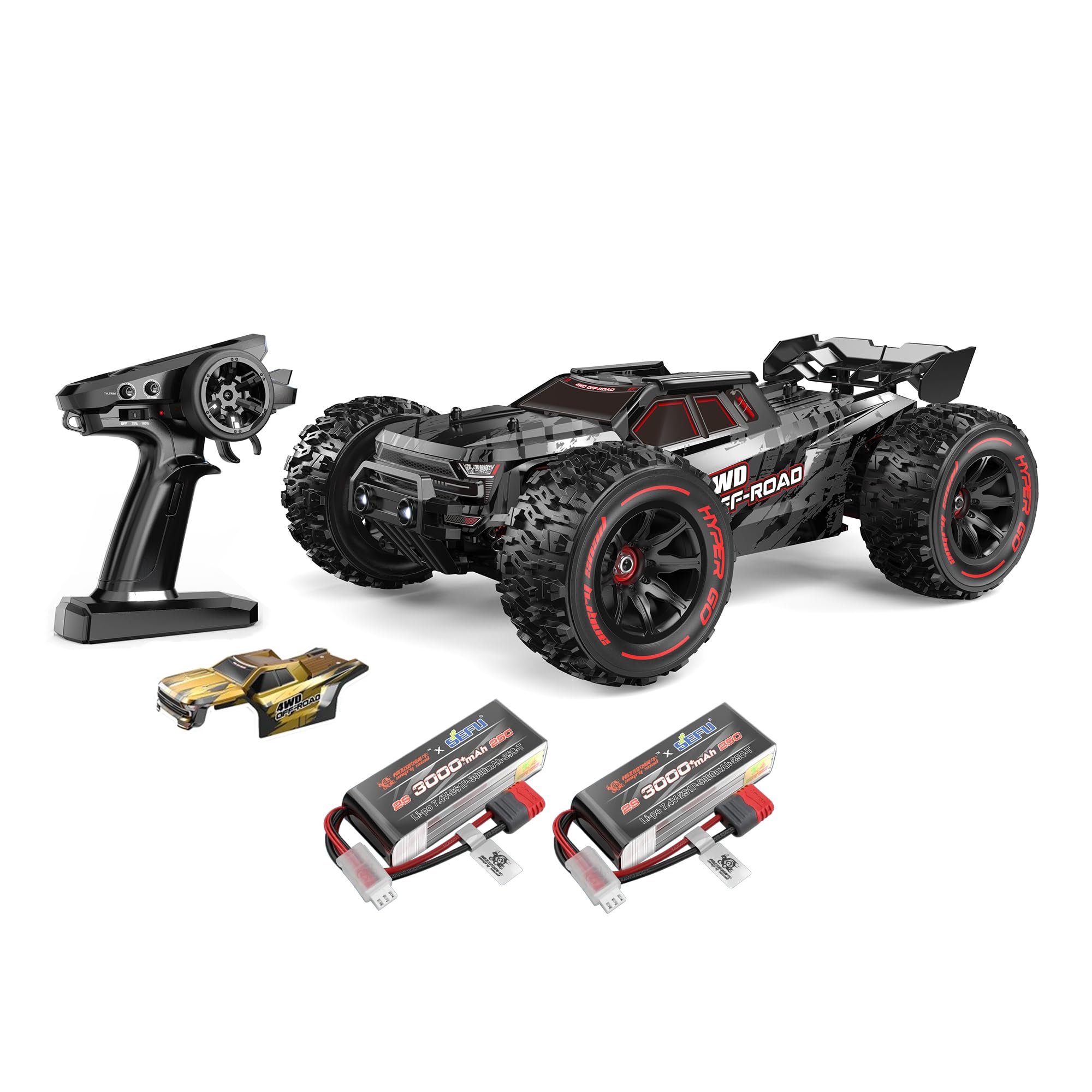 高速走行/4WD/未使用】MJXRC 14211 ブラシレスラジコンカー 高速走行