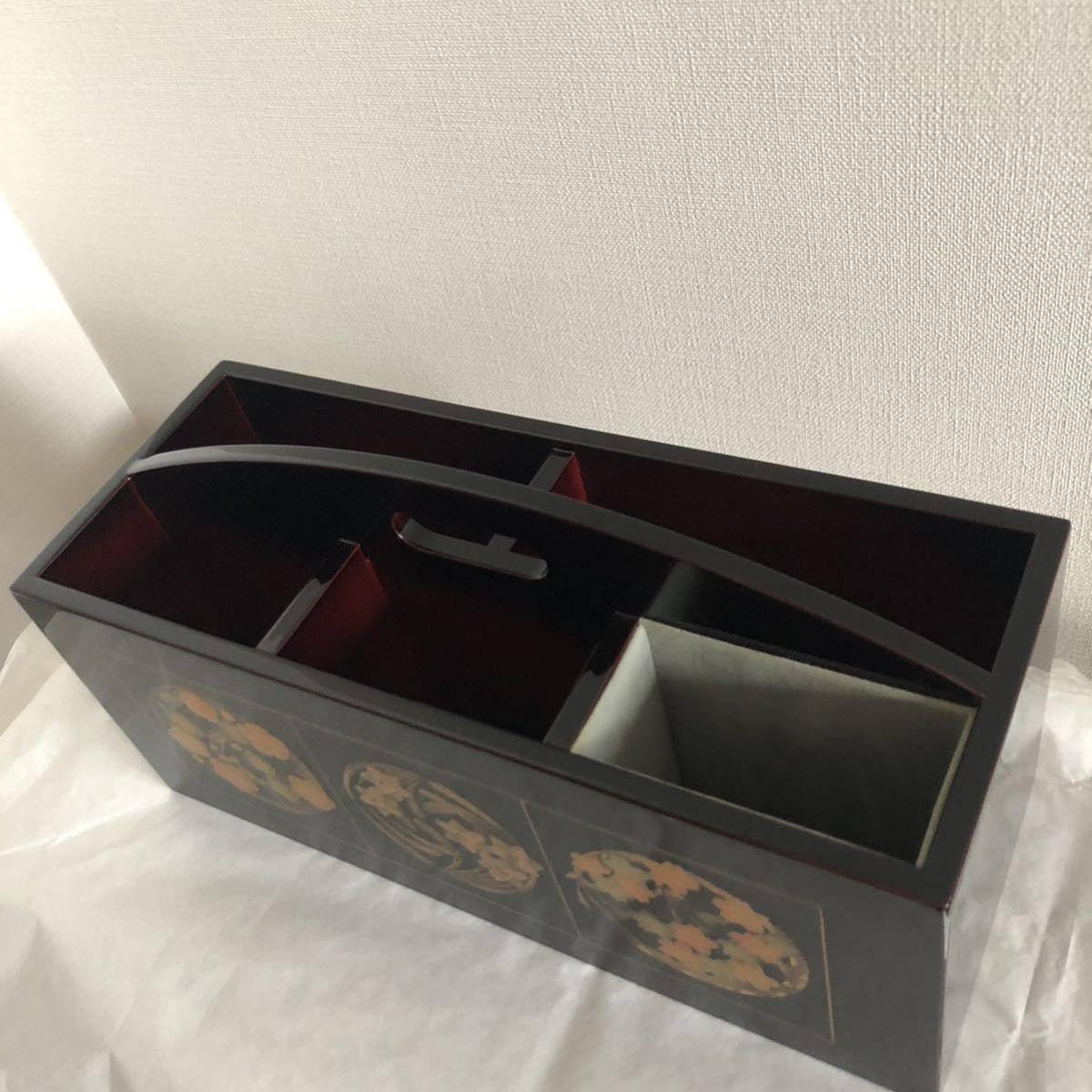Amazon.co.jp: 会津塗百世ノ漆憬小物入れリモコンラック贈答品昭和