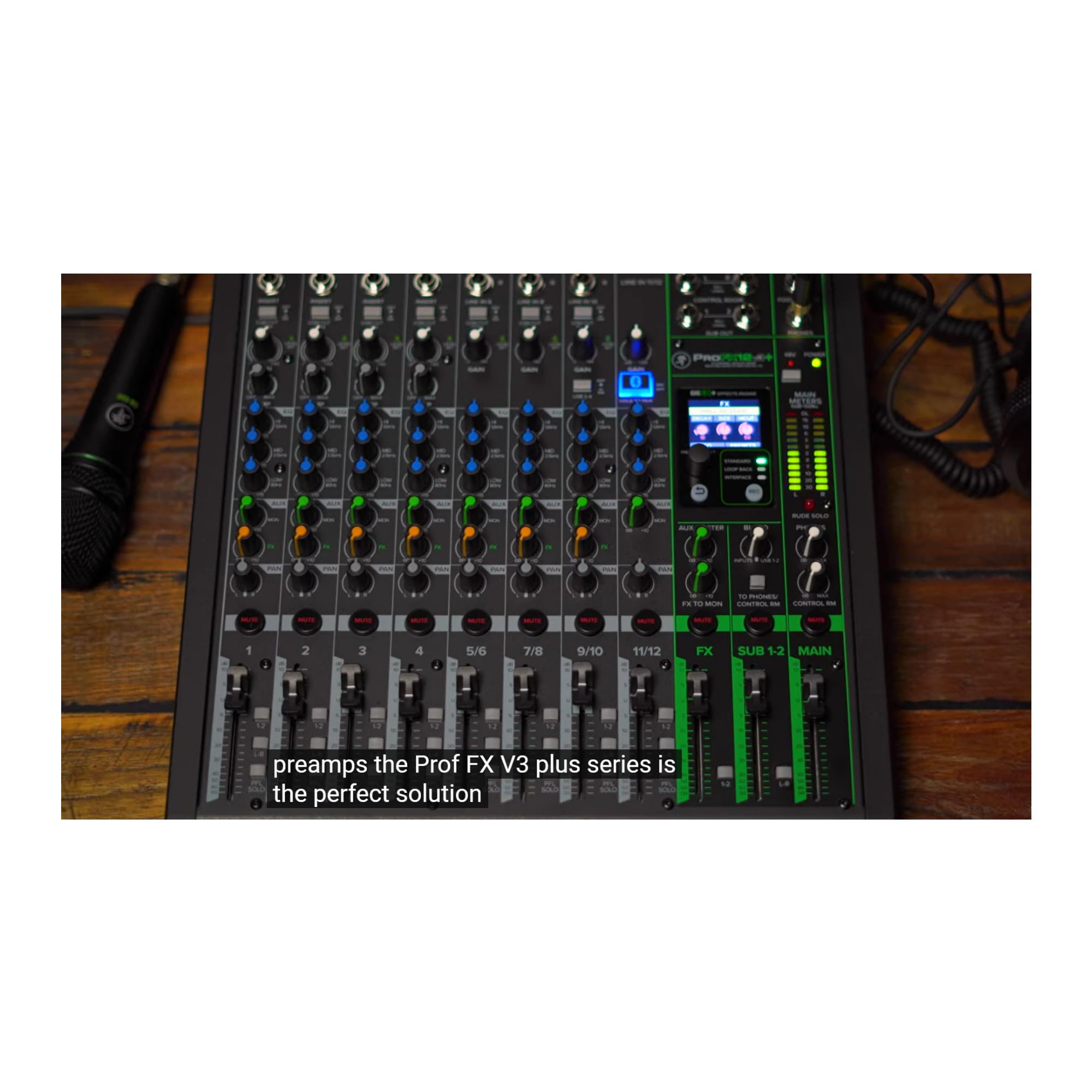 Amazon.com: Mackie ProFX12v3+ 12-Channel Professional Analog Mixer