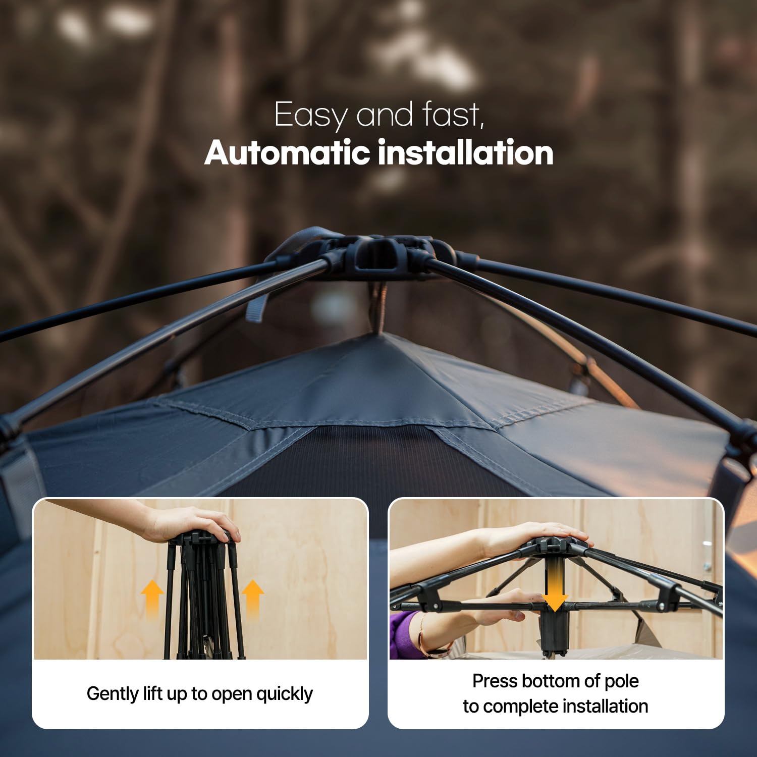 Amazon.co.jp: IDOOGEN(アイドゥーゲン) キャンプ用ポップアップテント