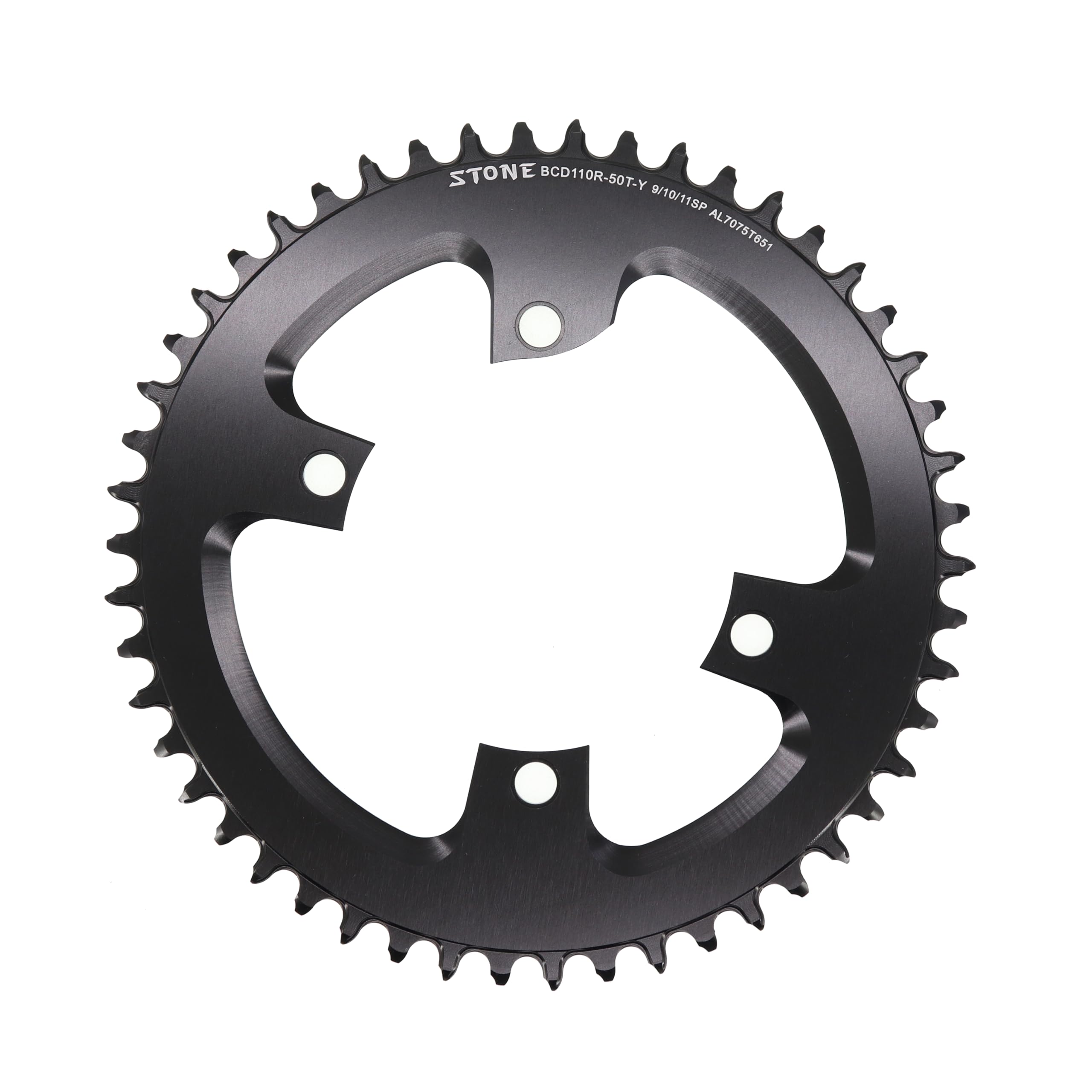 Amazon | STONE ラウンドシングルチェーンリング 110BCD R7000 R8000