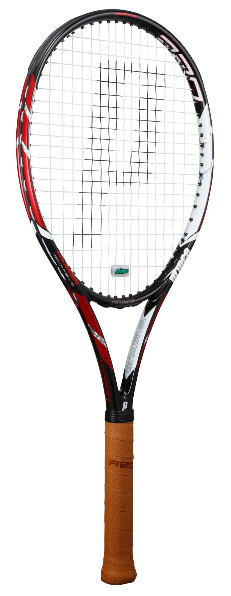 Prince Harrier Pro 100 Black x Red (Frame Only) Grip Size 3 7T35HJ