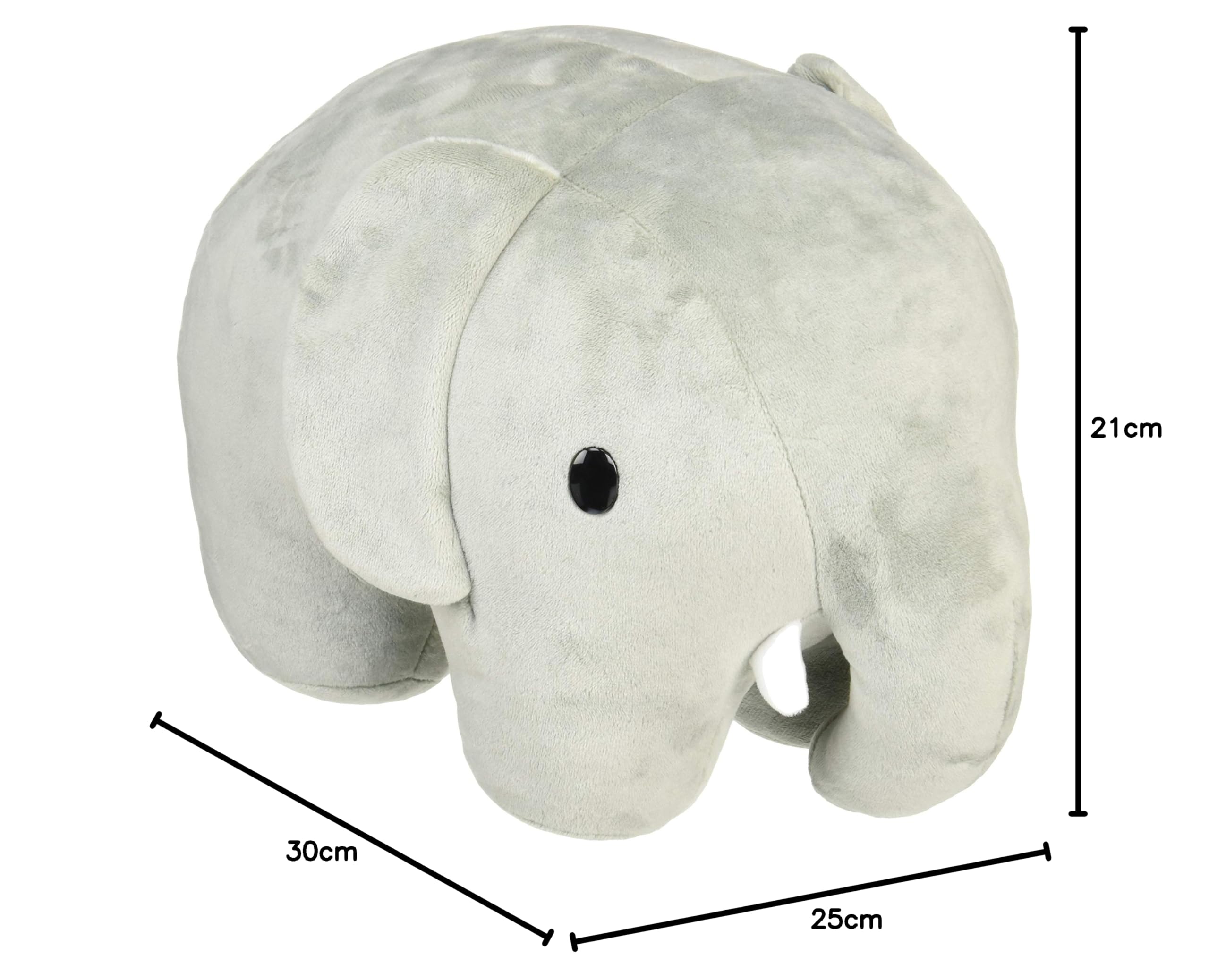 Amazon.co.jp: ブルーナファミリー ぬいぐるみ M ゾウ 高さ約21cm