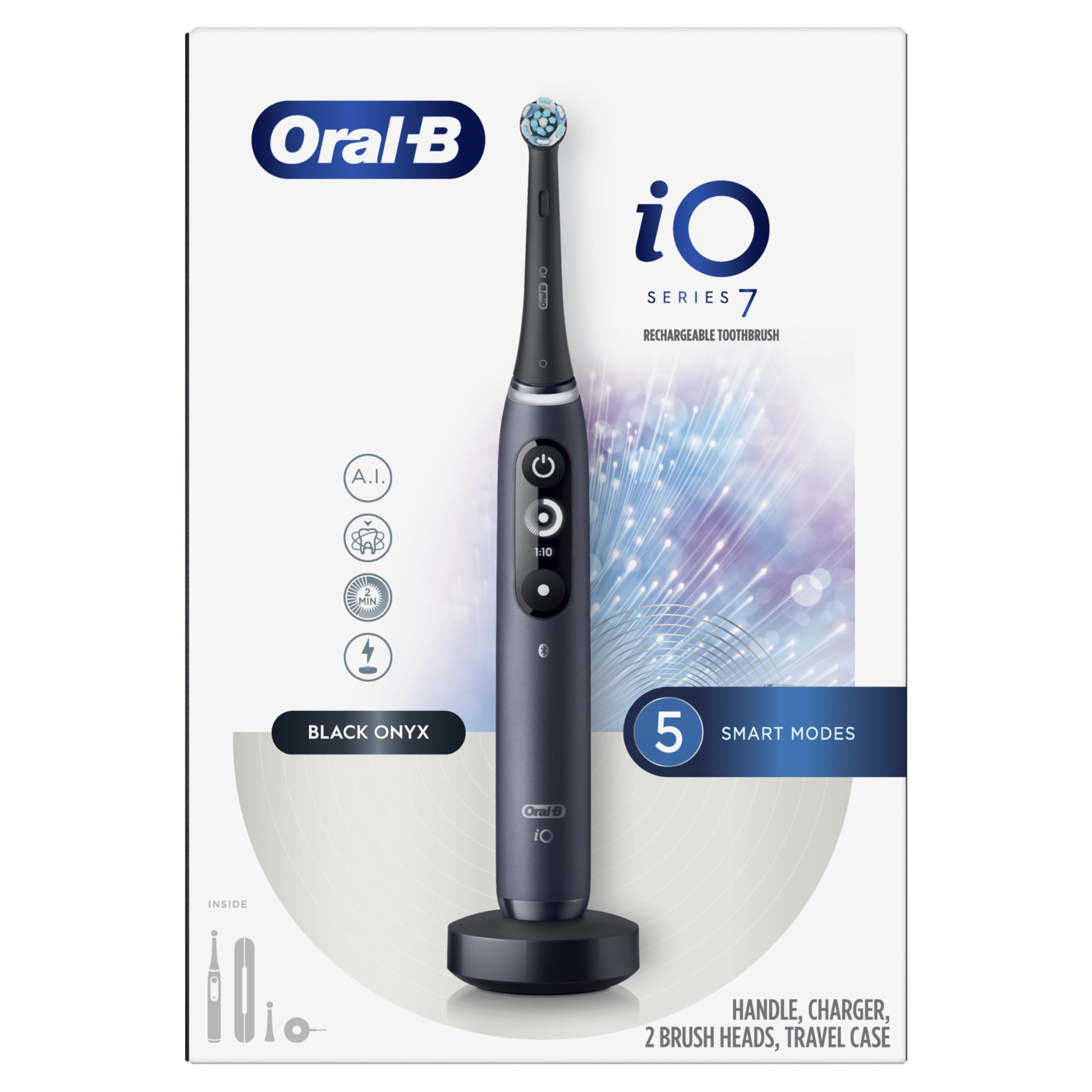 Amazon.com: Oral-B iO Series 7 Electric Toothbrush with 2