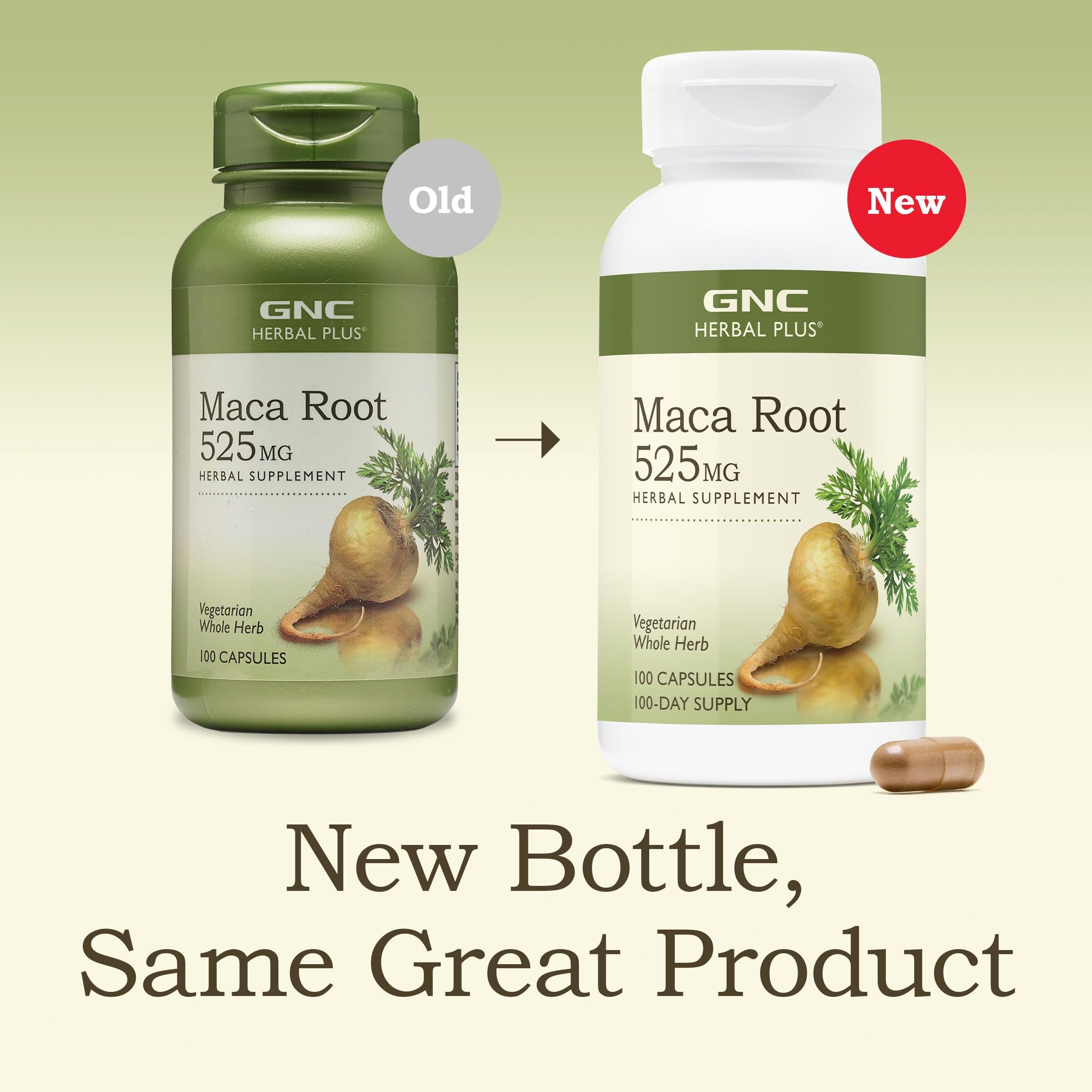Amazon.com: GNC Herbal Plus Maca Root 525mg, Supports Vitality