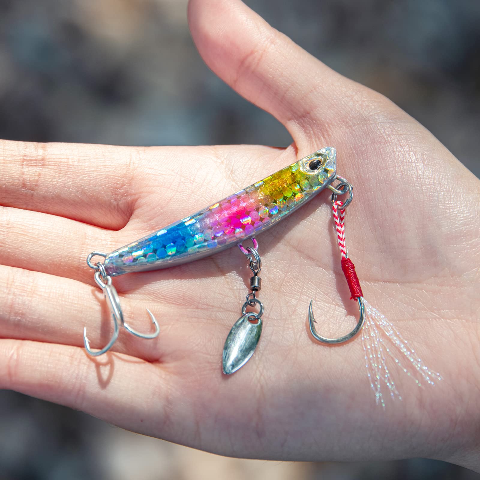 メタルジグ 10個セット カラー多様 メタルジグ 10個セット カラー多様