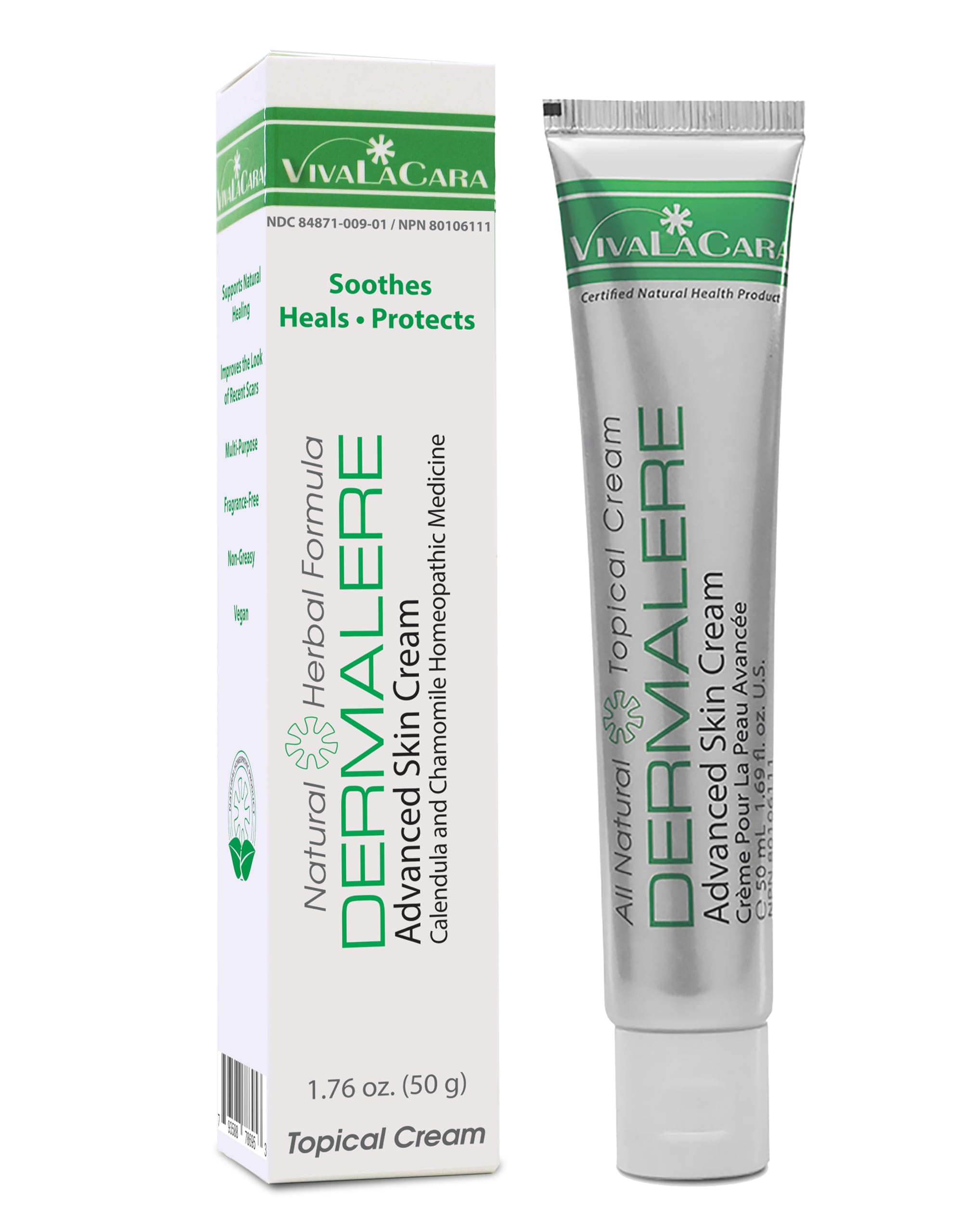Amazon.com : Dermalere Advanced Skin Cream - Natural Homeopathic