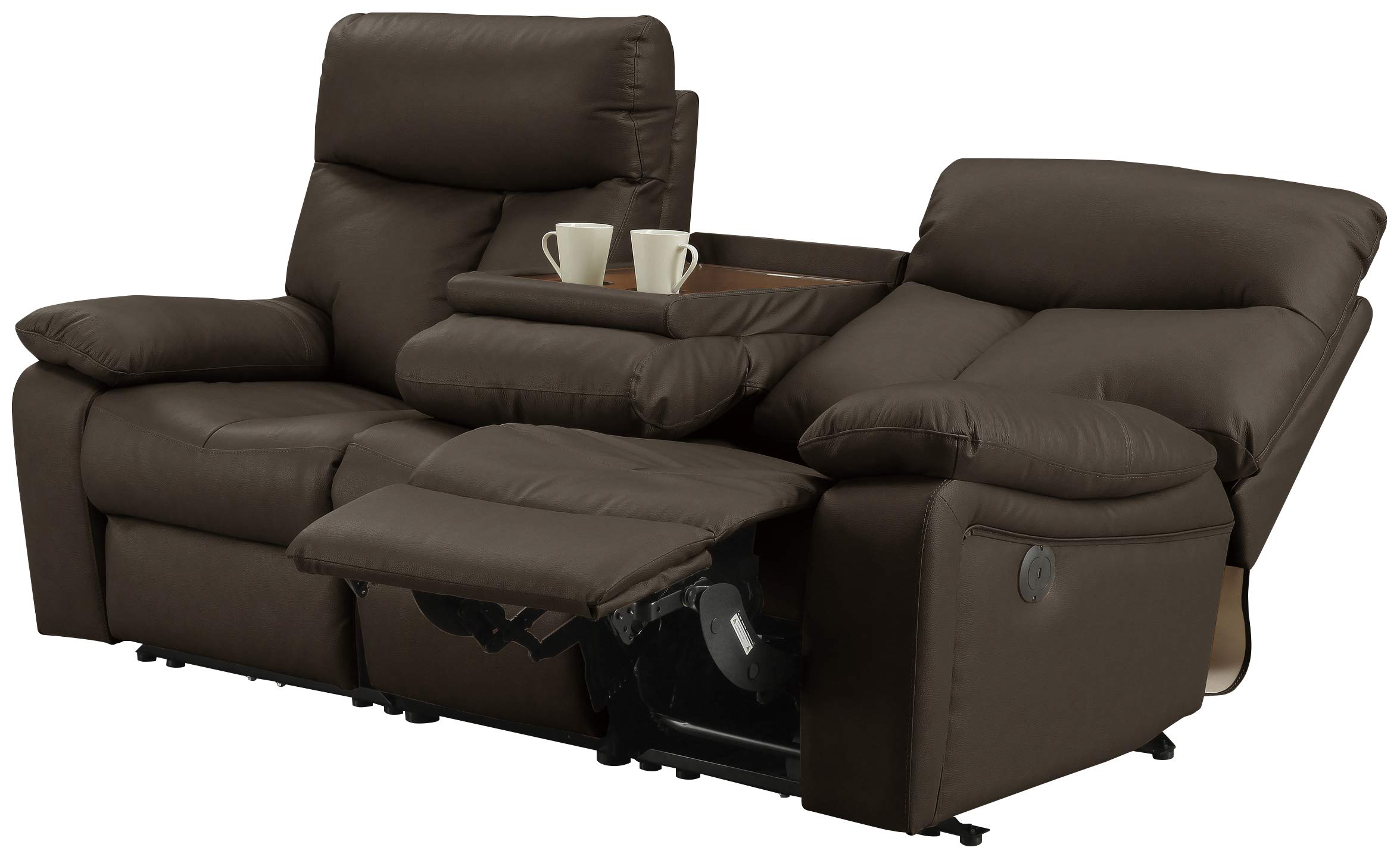 Amazon｜【メーカー保証付】電動リクライニングソファー 電動ソファー