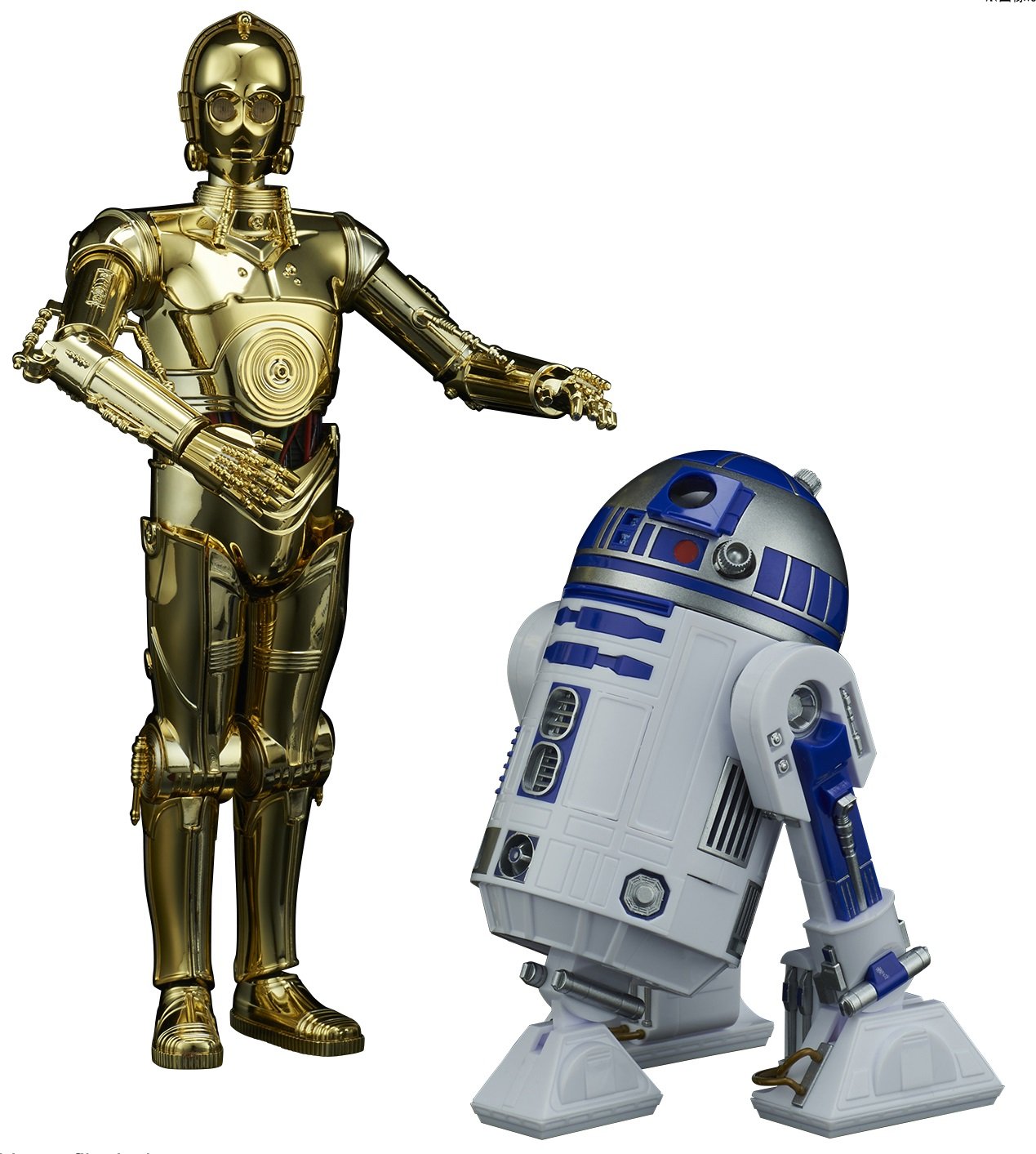 Amazon.co.jp: スター・ウォーズ/最後のジェダイ C-3PO & R2-D2 1/12