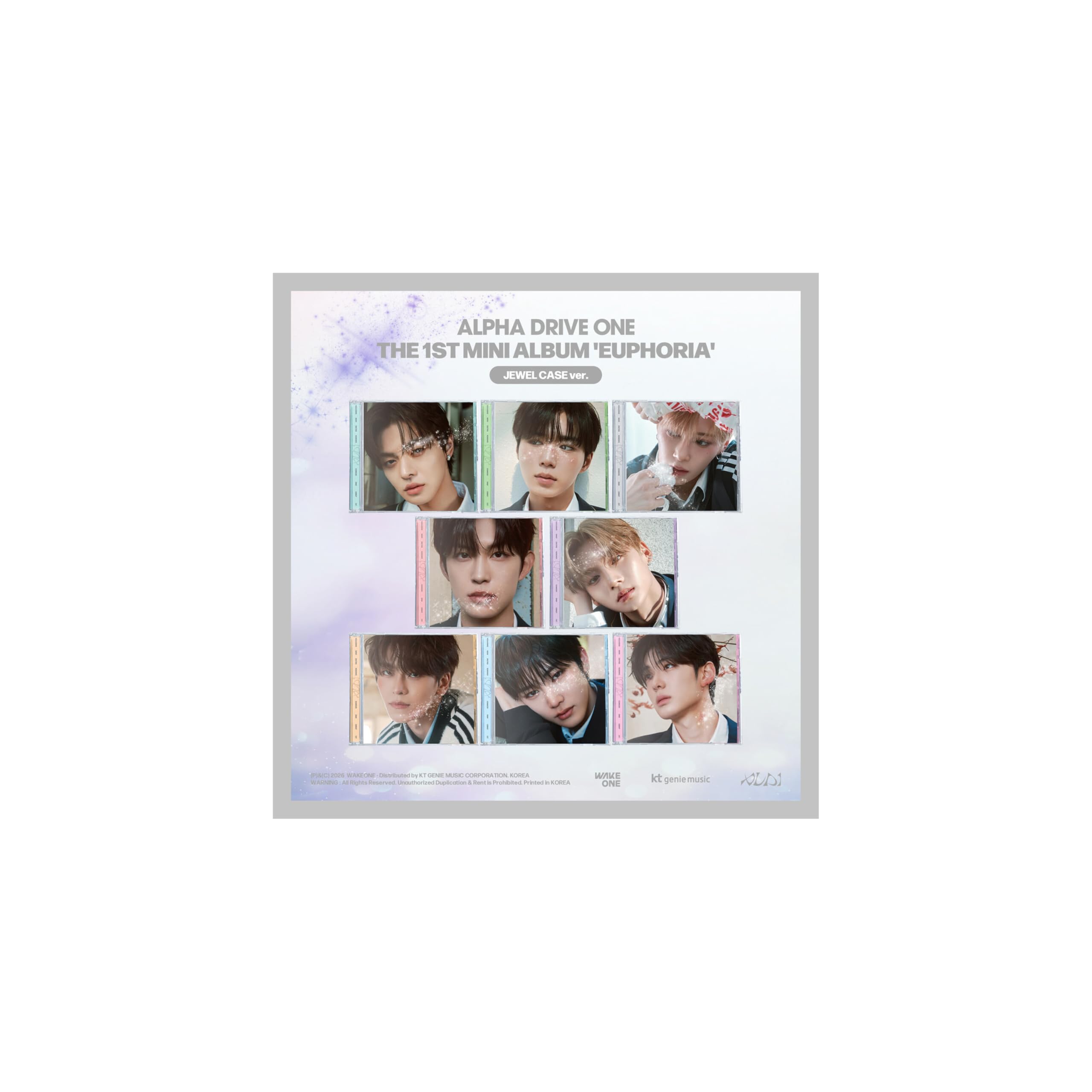 Amazon.co.jp: ALPHA DRIVE ONE EUPHORIA 1st Mini Album アルバム