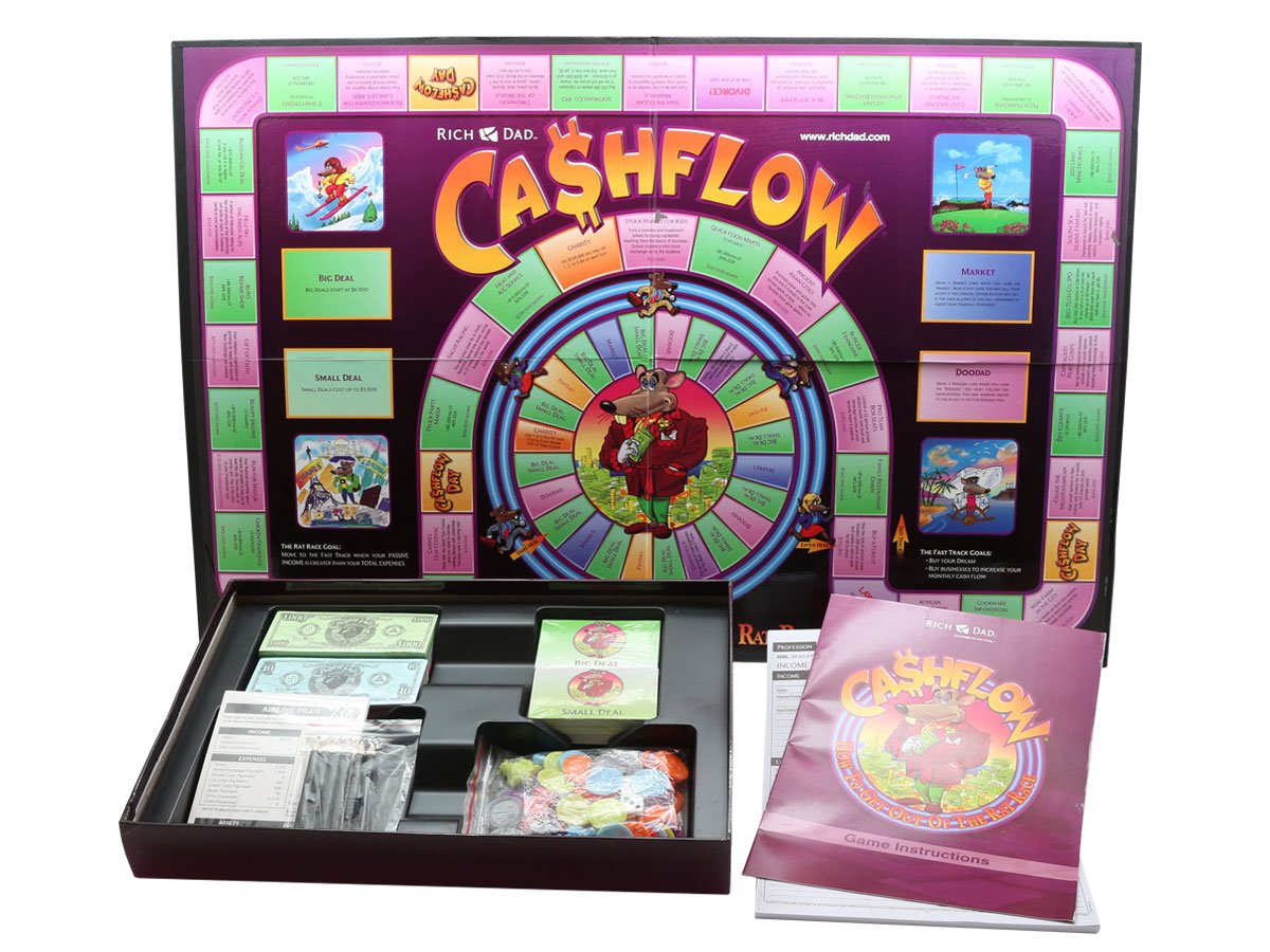 Amazon.com: CashFlow Board Game 101 : Toys & Games