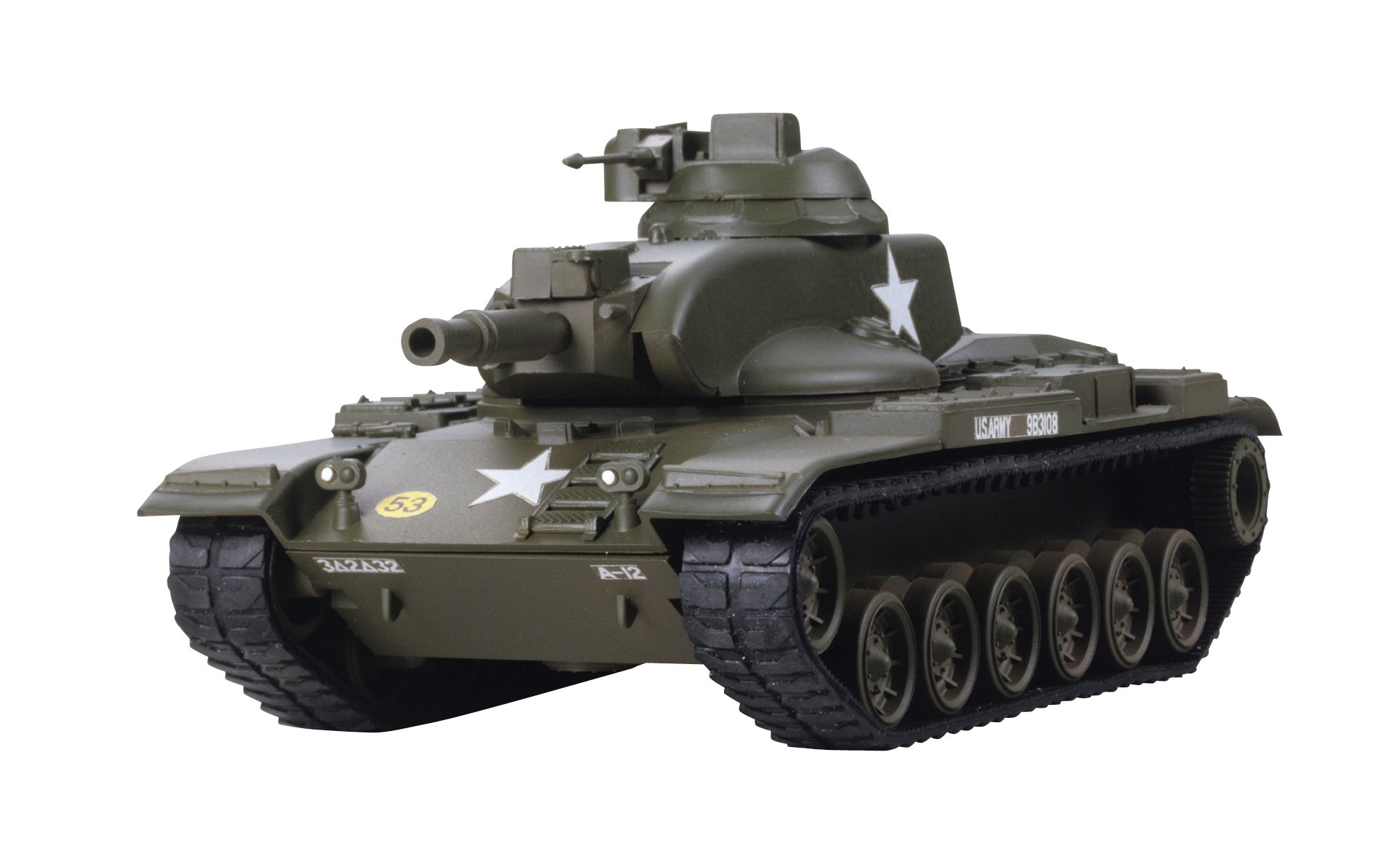 Amazon.com: TAMIYA 30102 1/48 US M60A1E1 Tank Motorized : Arts