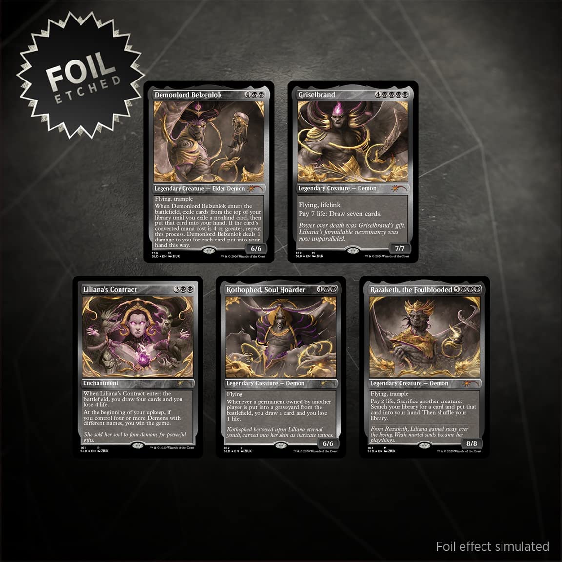 Amazon.com: Magic TCG The Gathering Secret Lair Etched Foil: MTG