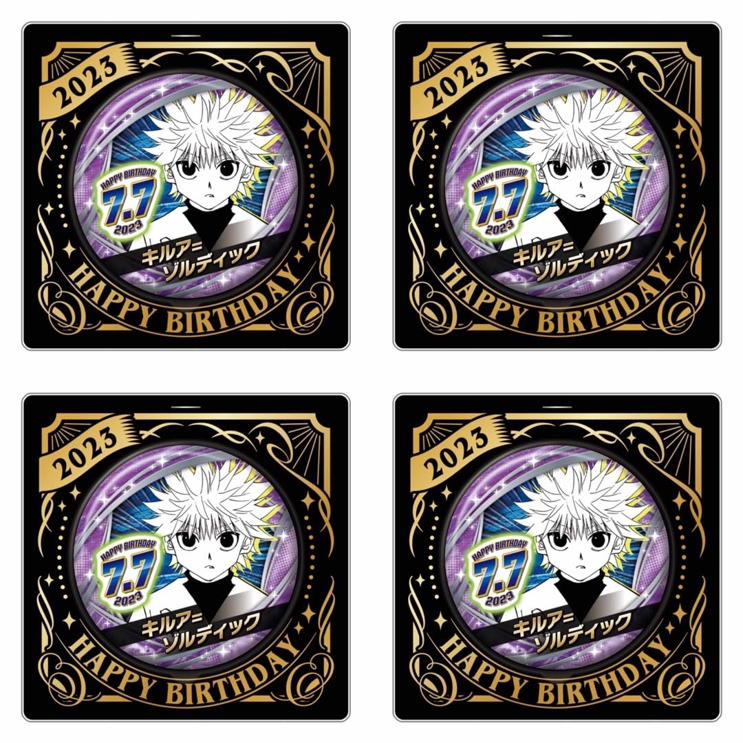キルアゾルディック HUNTER×HUNTER缶バッジ ジャンプ50周年 【公式通販】