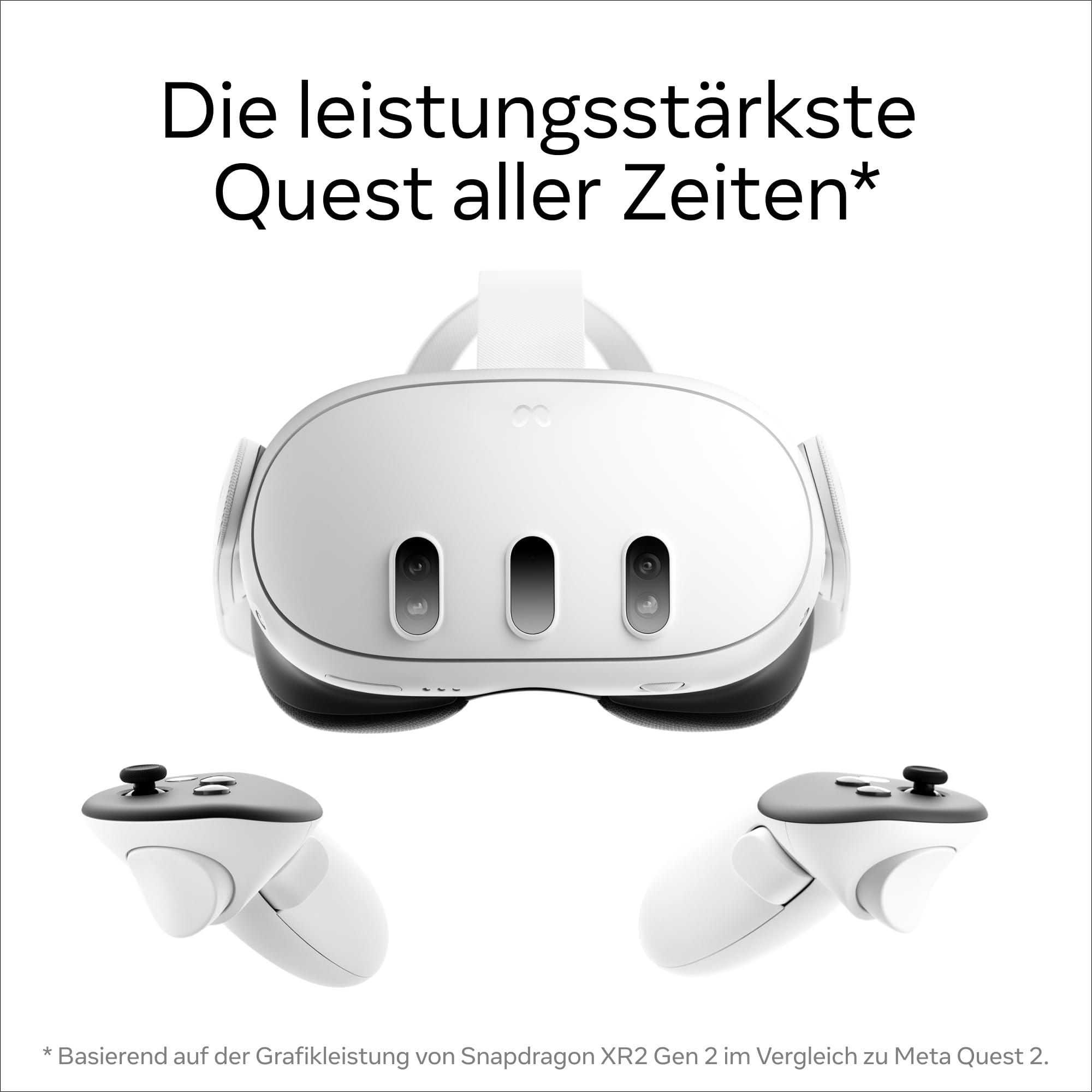 Meta Quest 3 128Gb – bahnbrechende mixed Reality – leistungsstarke
